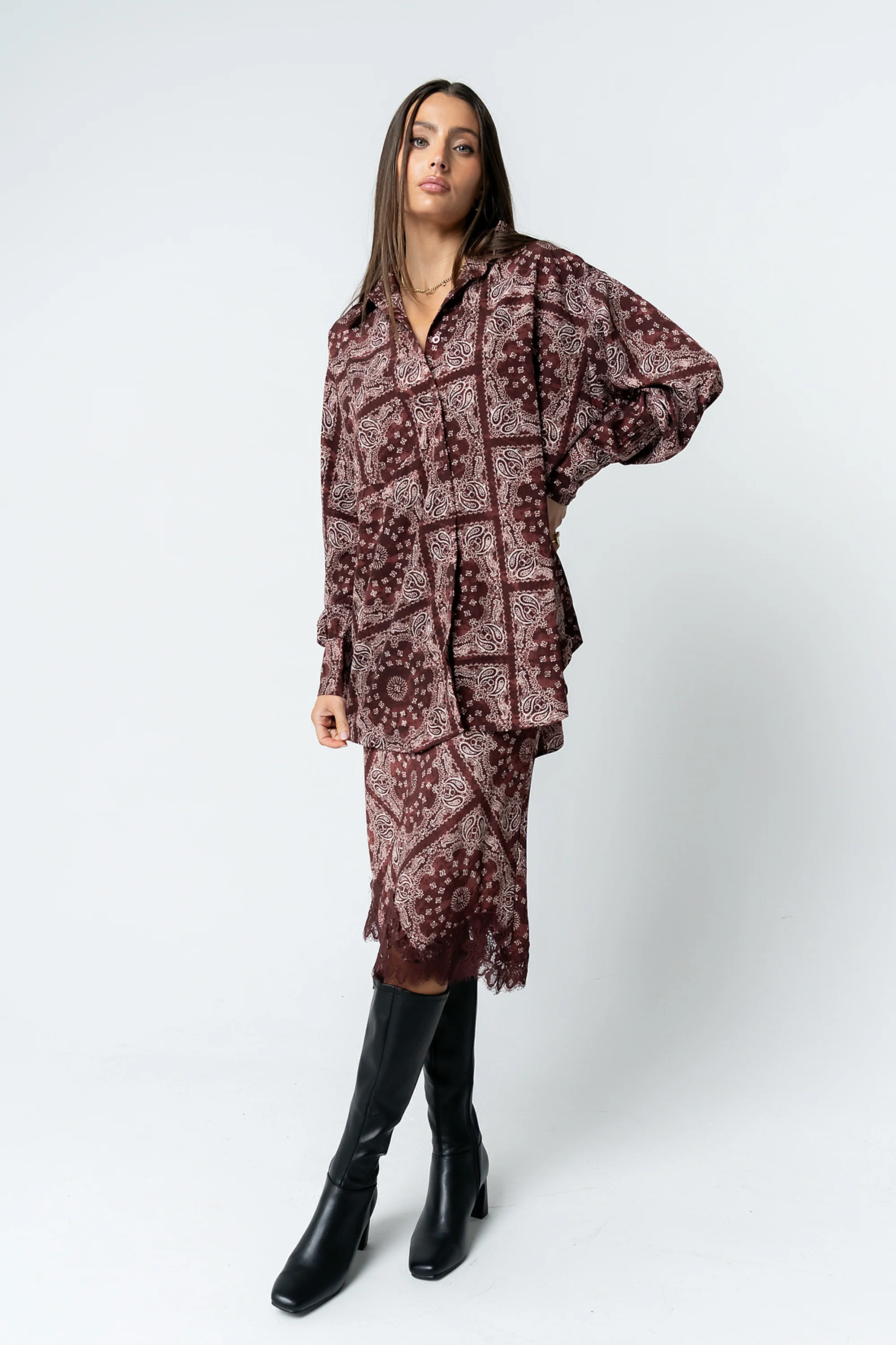 Diana Oversized Button Up - Image 5