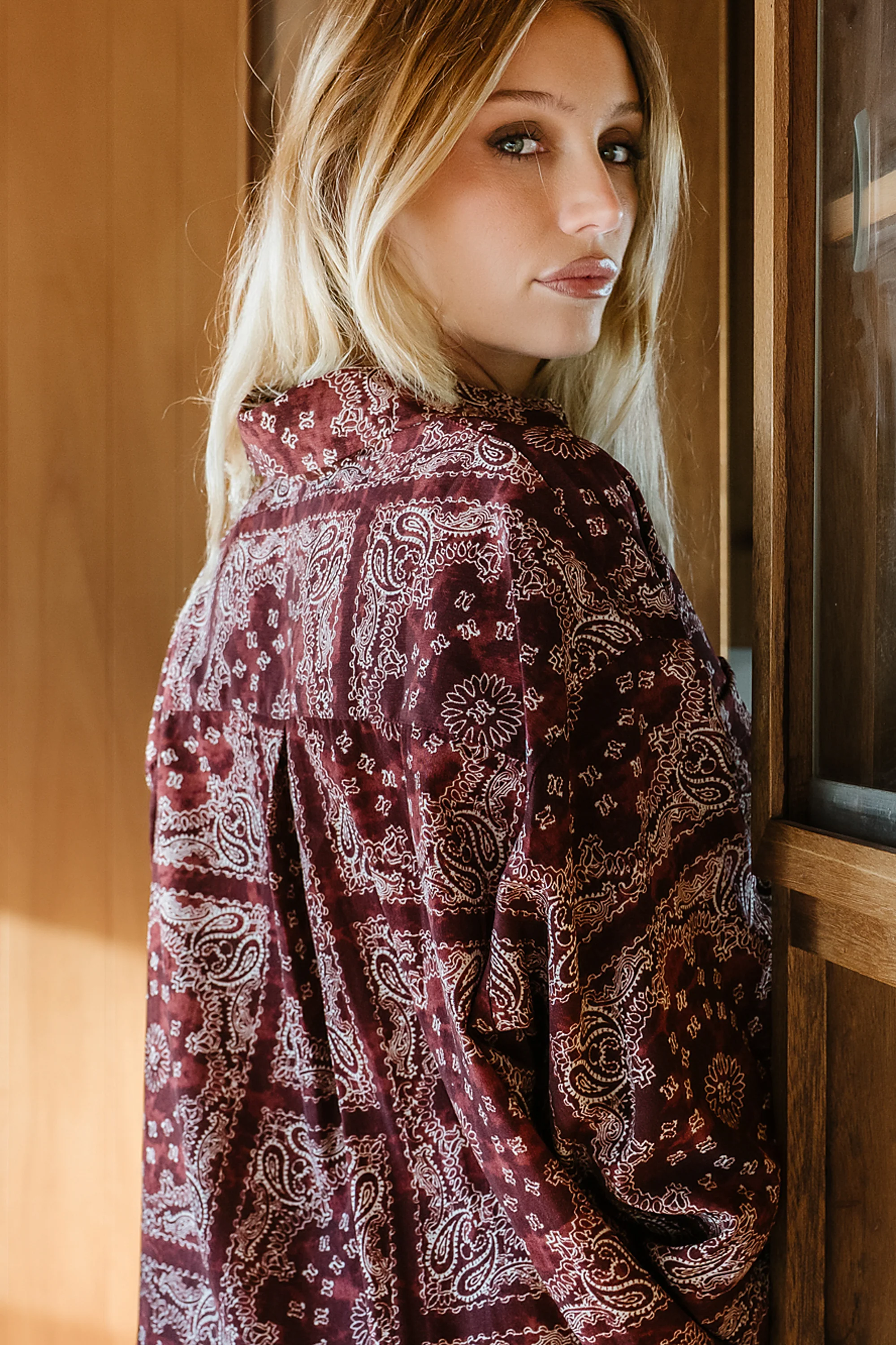 Diana Oversized Button Up - Image 6