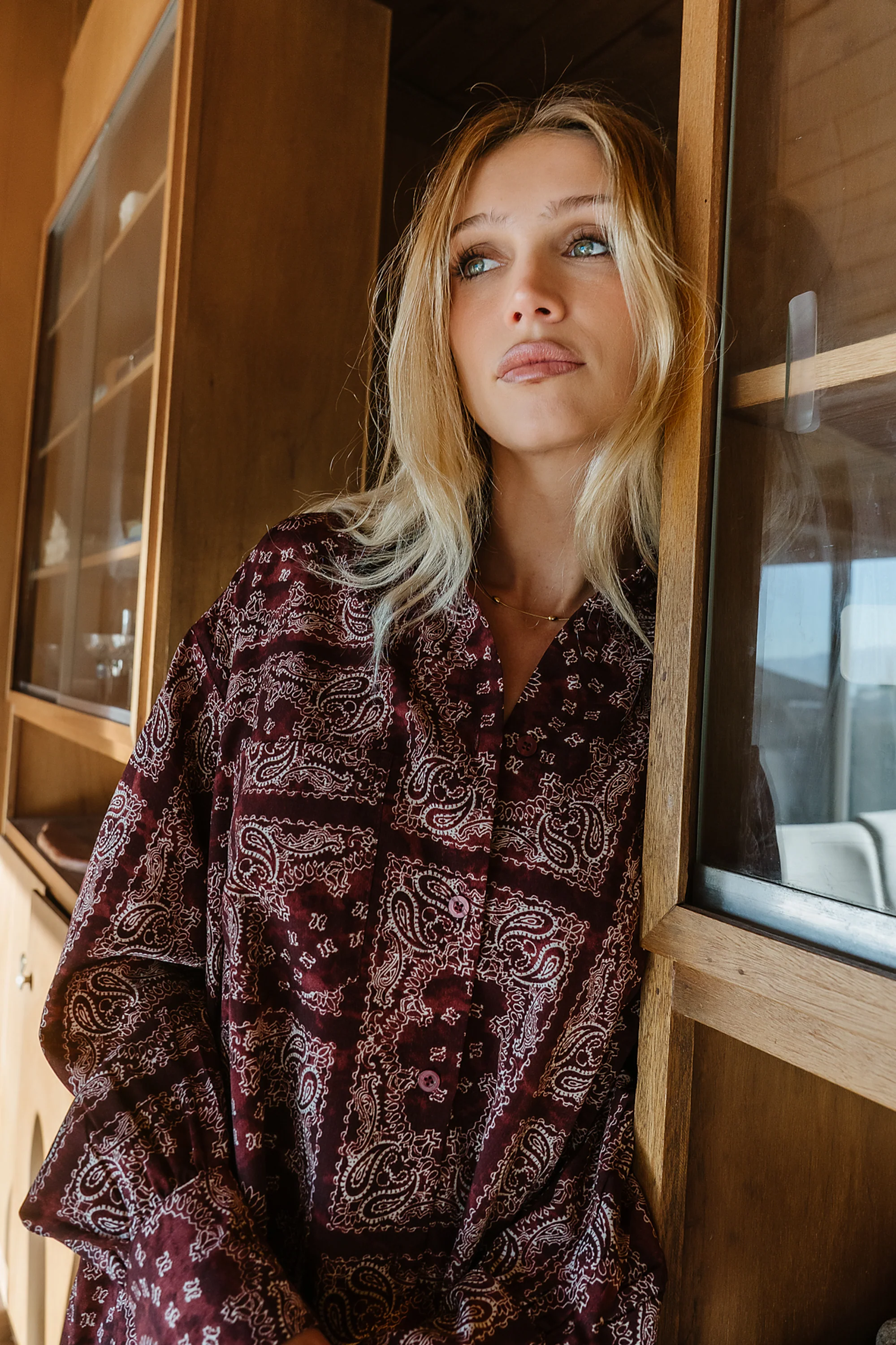 Diana Oversized Button Up - Image 9
