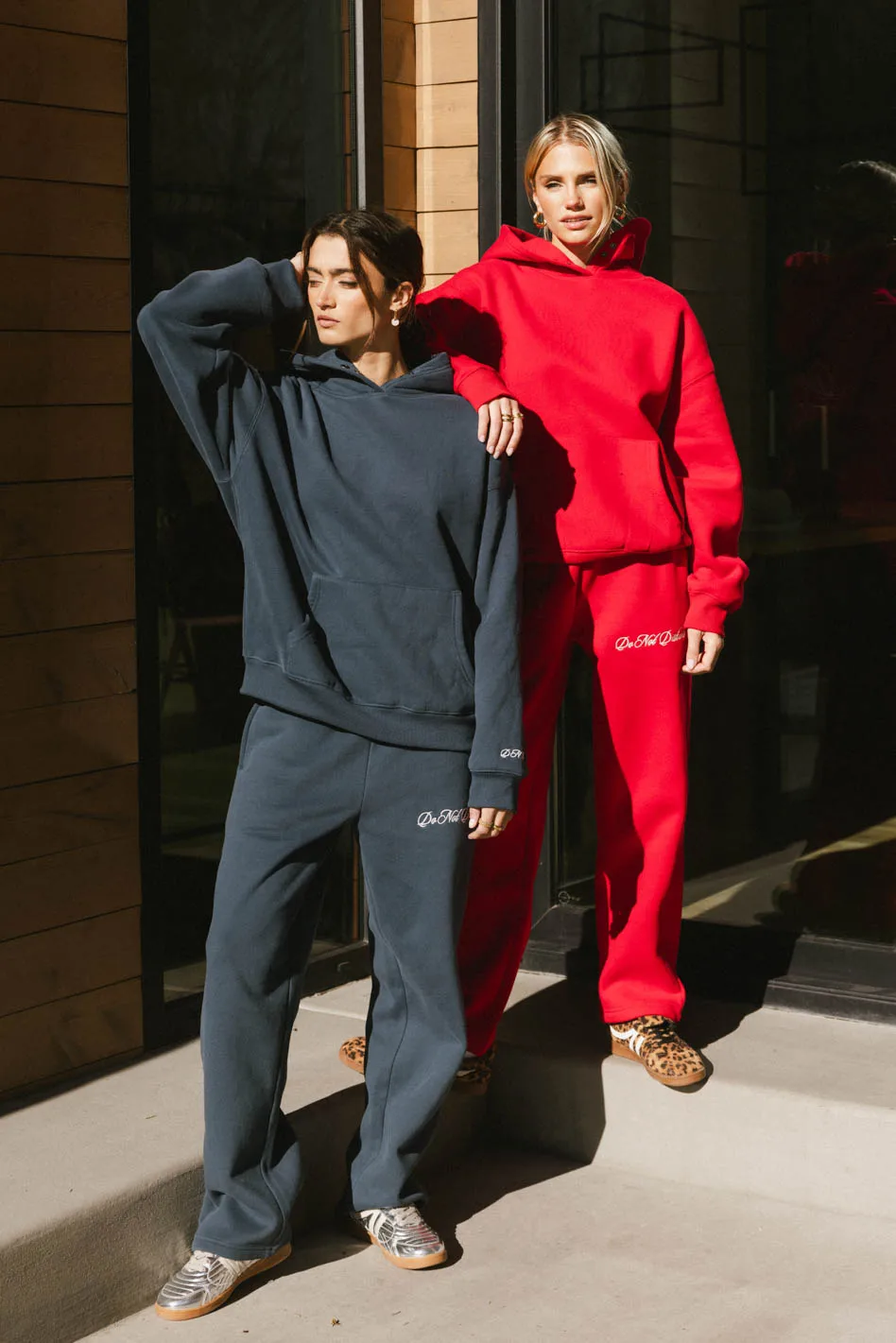 Do Not Disturb Sweatshirt in Navy - FINAL SALE - Image 2