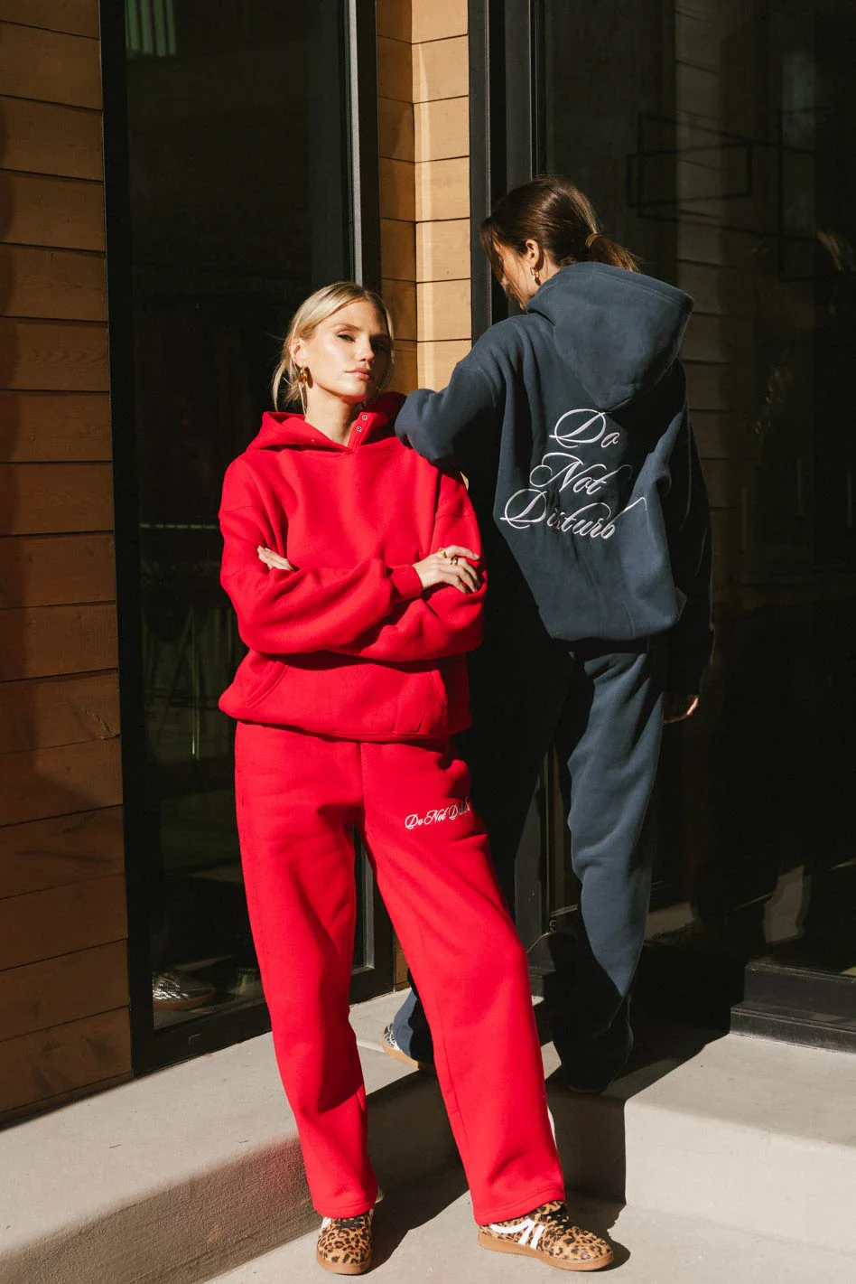 Do Not Disturb Sweatshirt in Red - FINAL SALE - Image 6