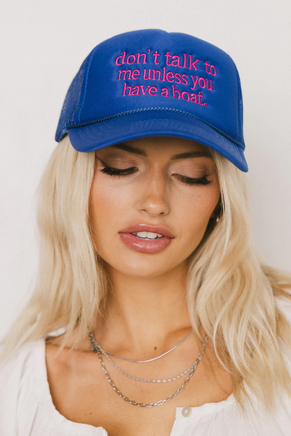 Don't Talk To Me Baseball Cap - FINAL SALE