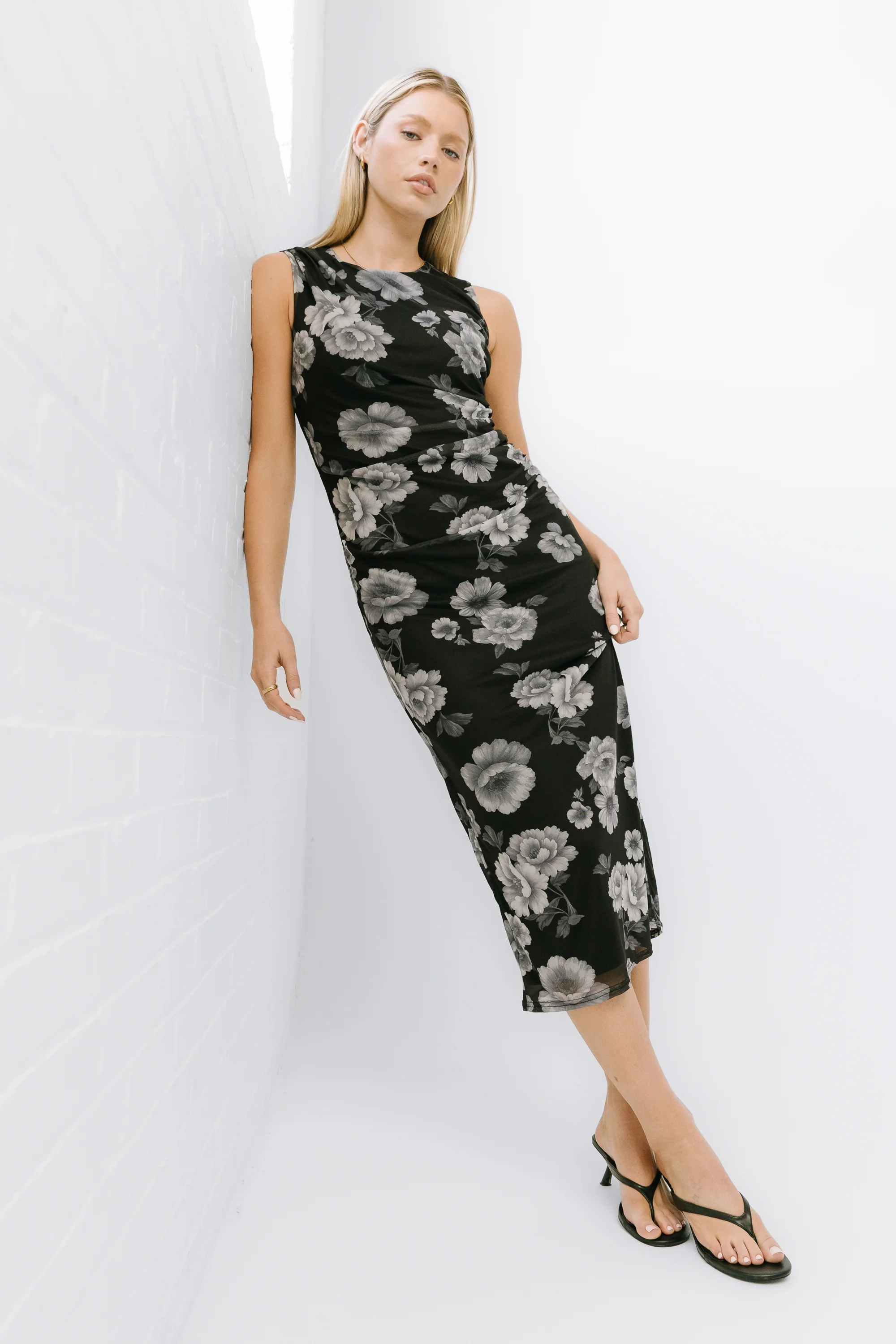 Dorian Floral Maxi Dress - Image 7