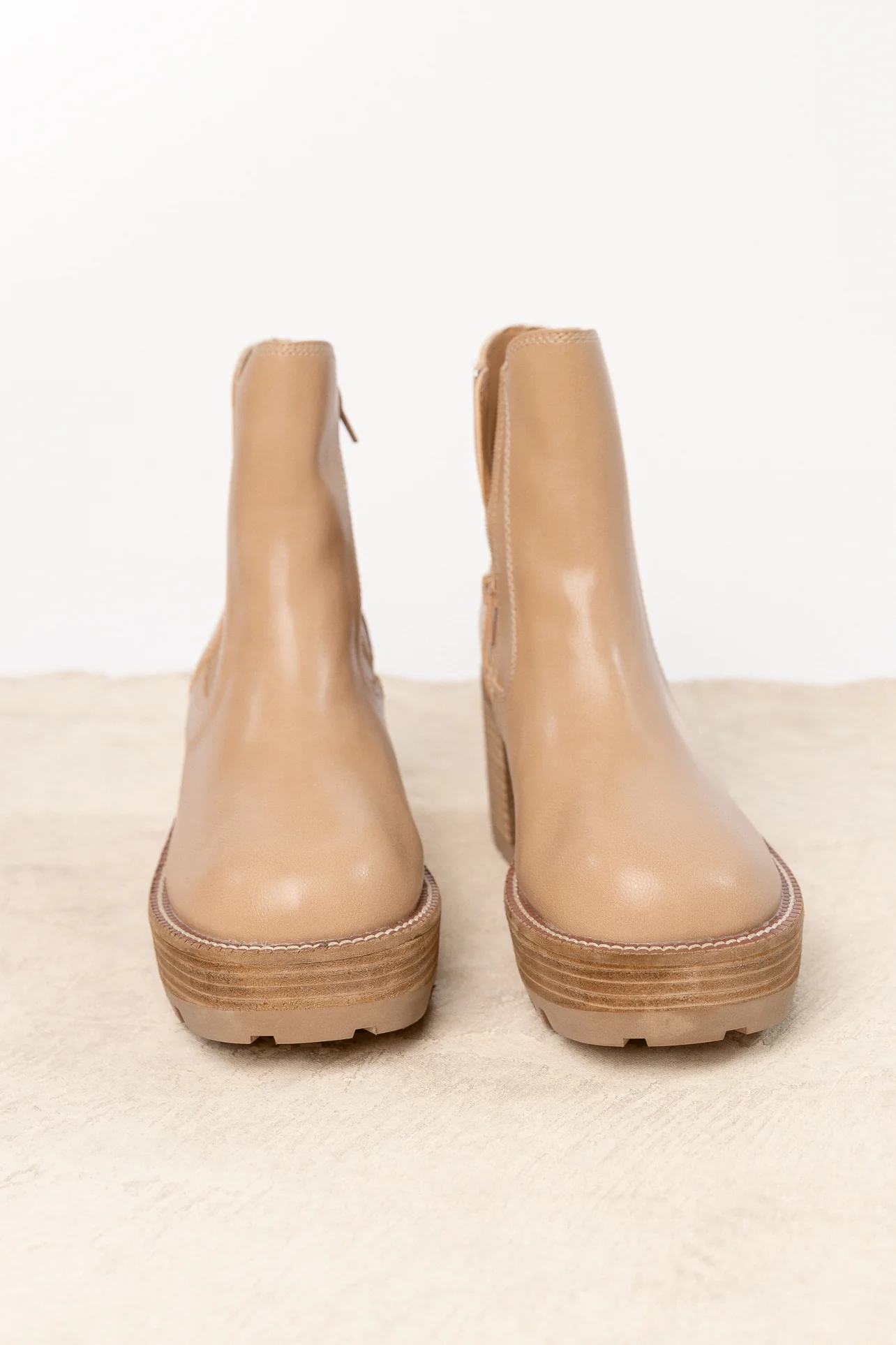 Dorothy Boots in Beige - FINAL SALE - Image 3
