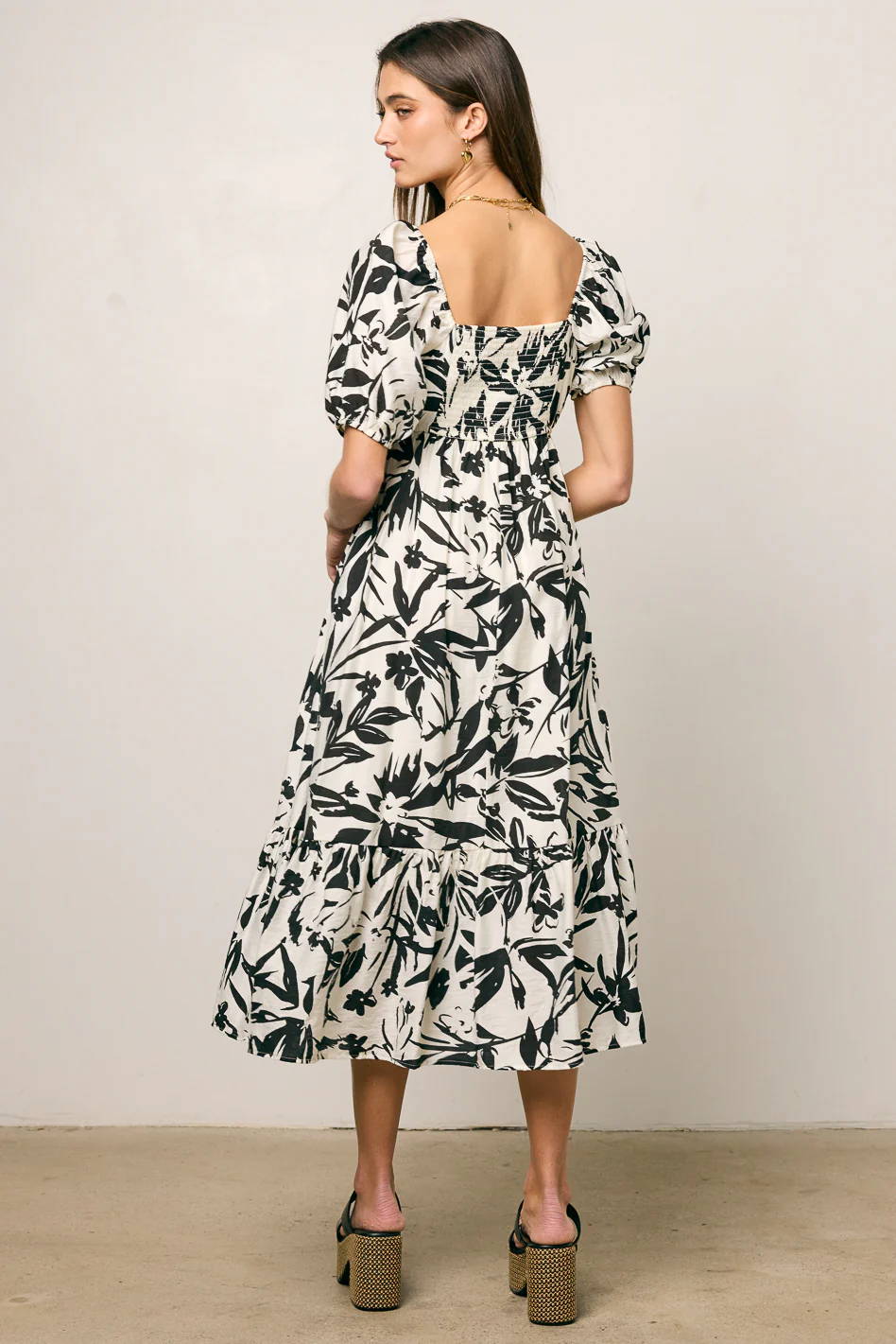 Dorris Pleated Midi Dress - FINAL SALE - Image 5