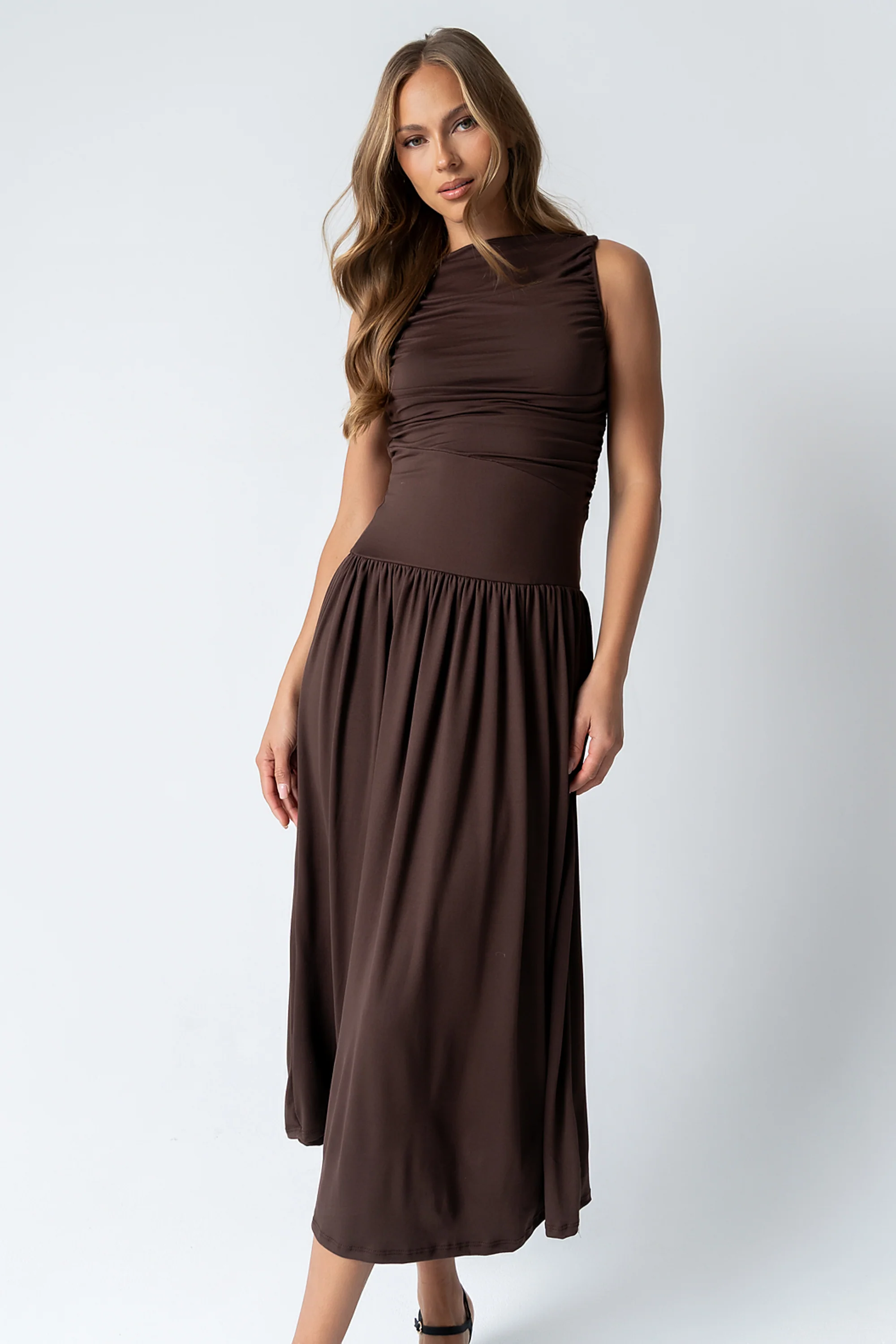 Drea Sleeveless Maxi Dress - Image 4