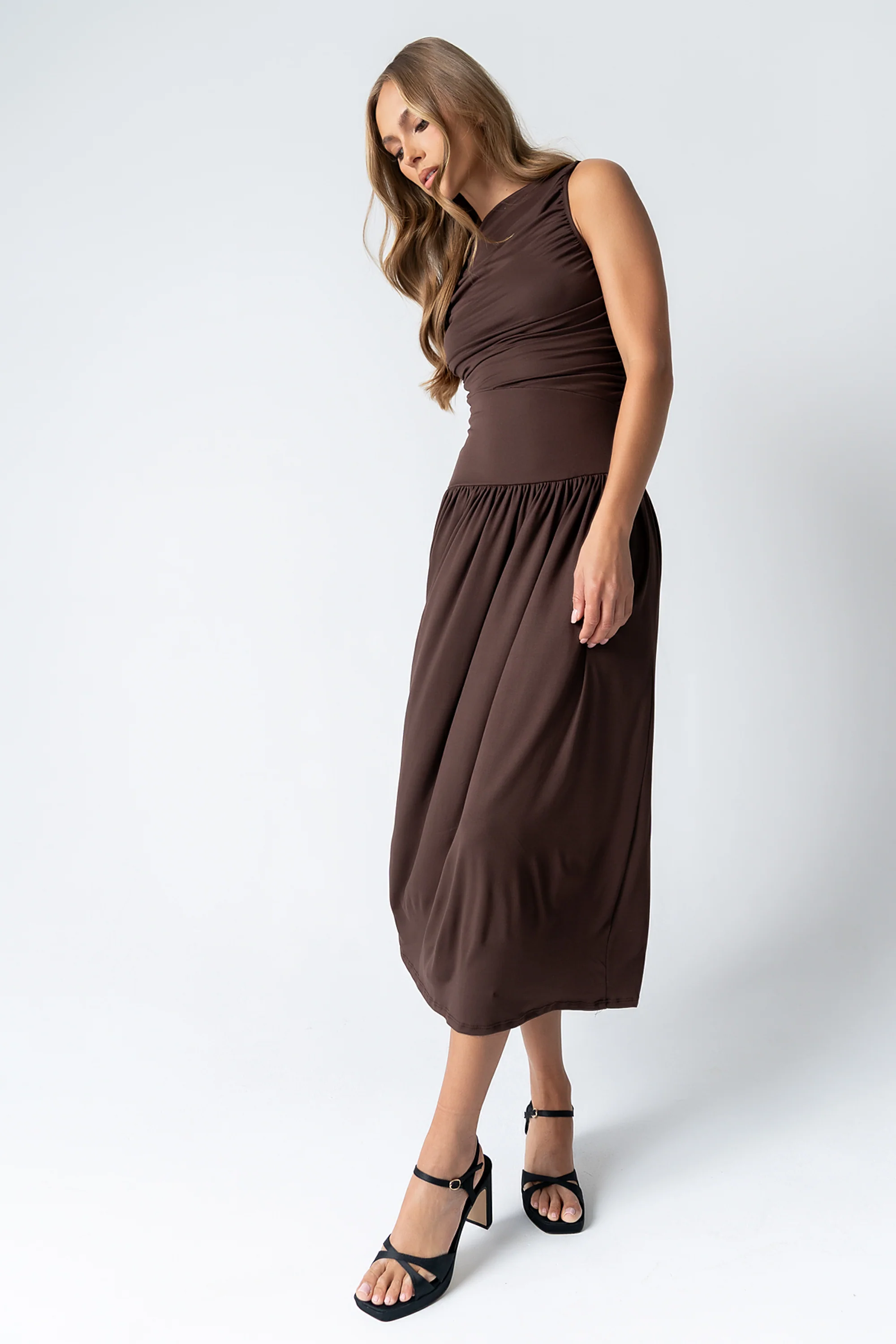 Drea Sleeveless Maxi Dress - Image 7