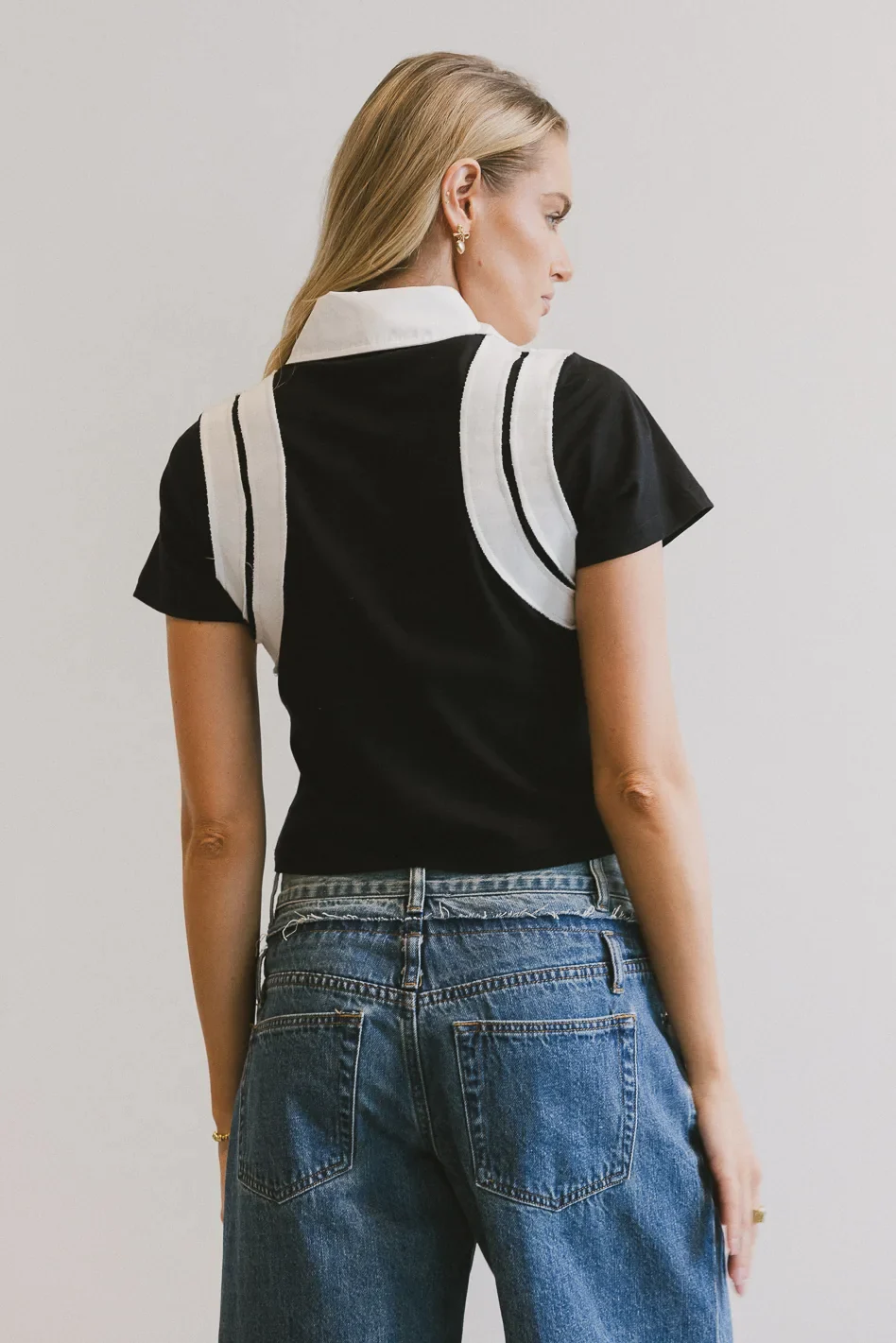 Dune Contrast Top - FINAL SALE - Image 3