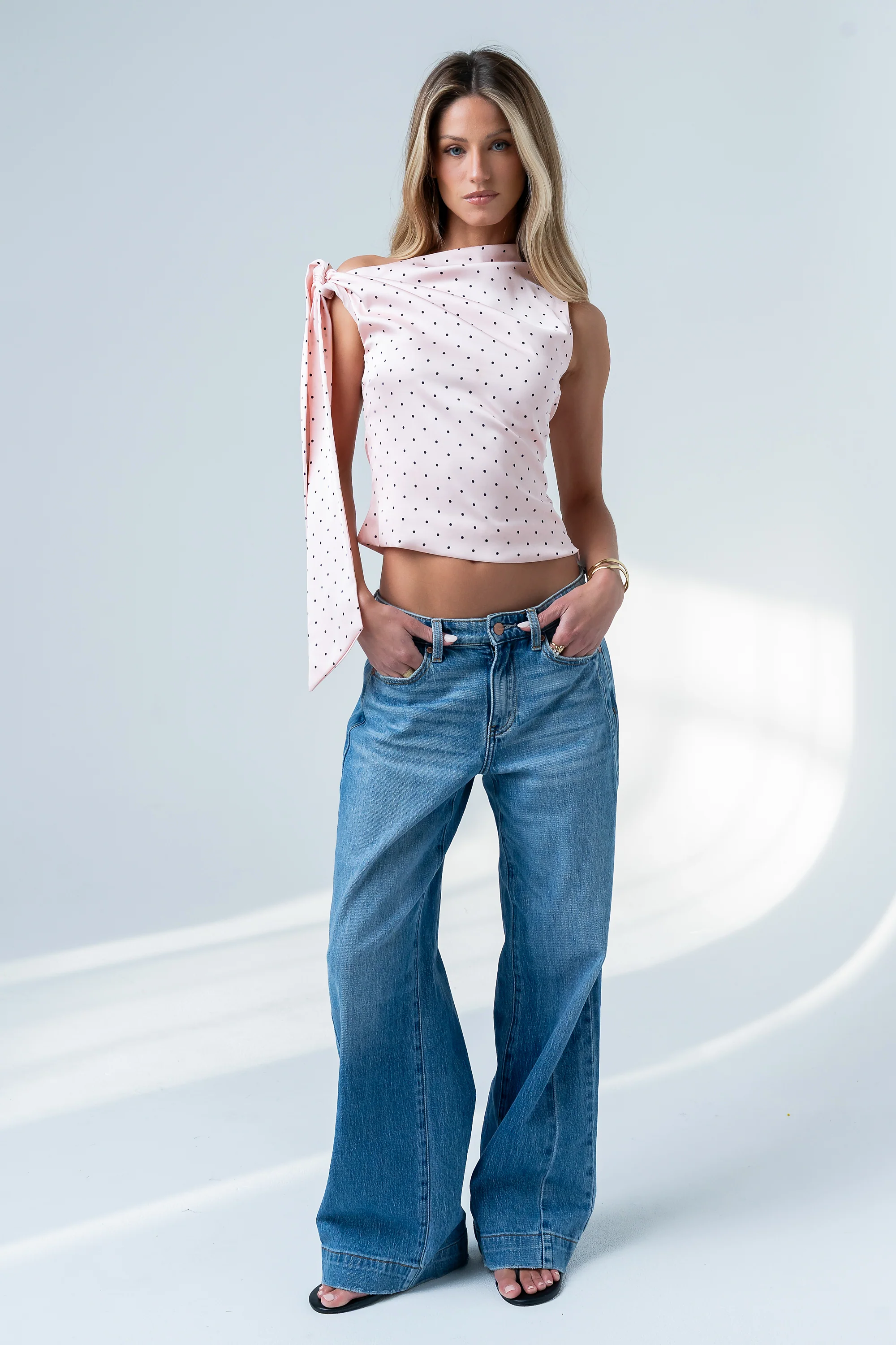 Eddie Wide Leg Jeans - FINAL SALE - Image 3