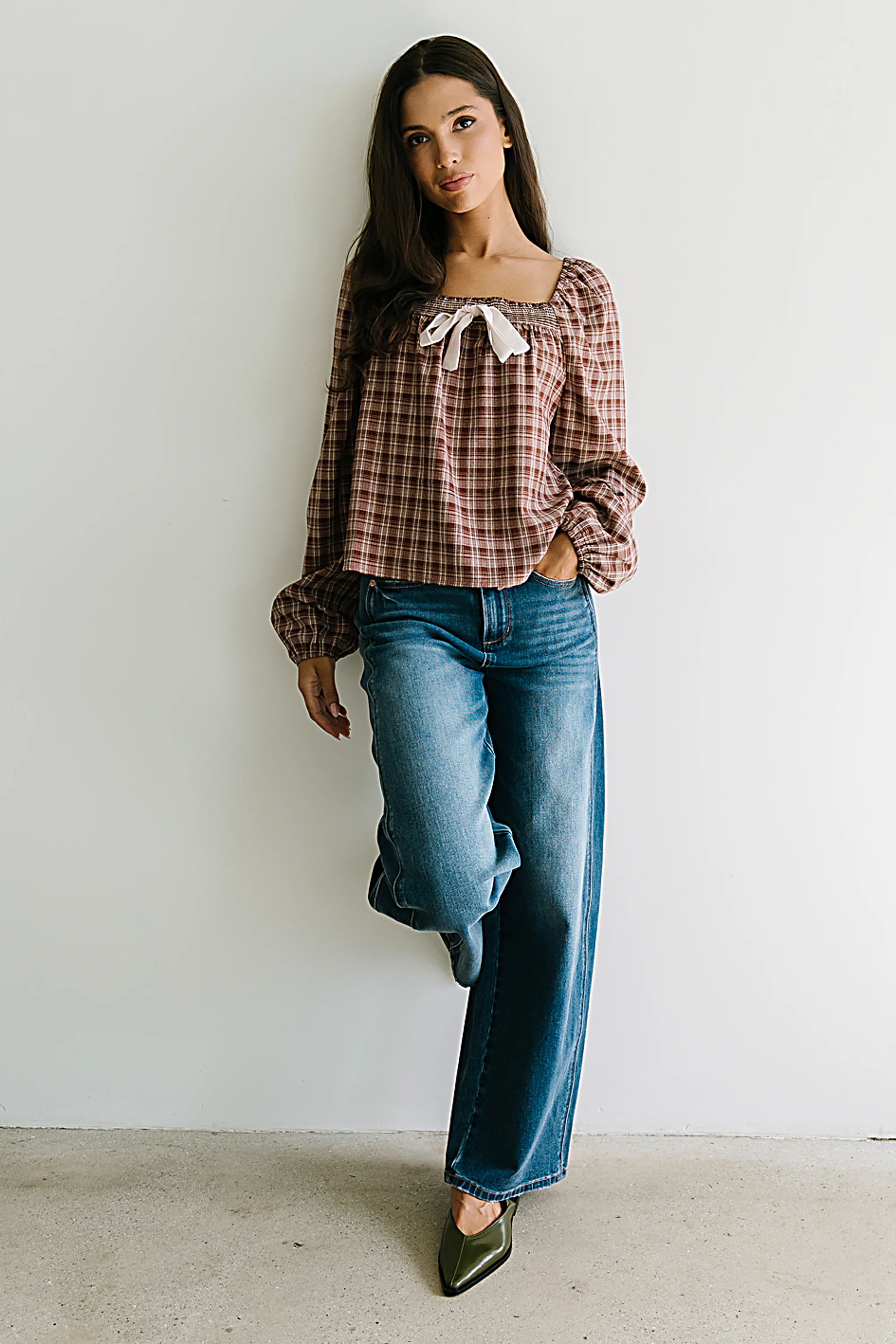Eden Baggy Jeans in Dark Wash - FINAL SALE - Image 3