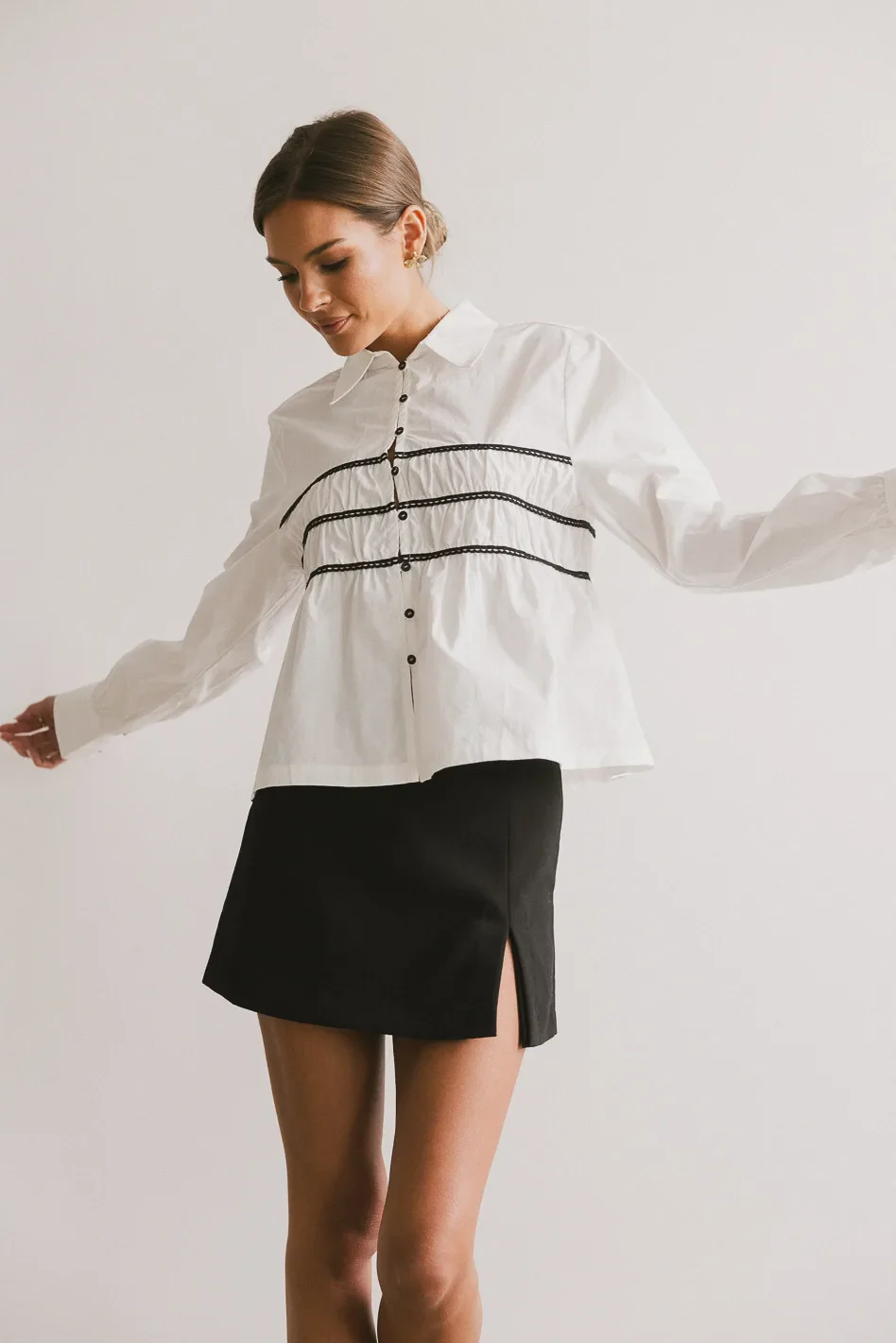 Effie Collared Blouse - FINAL SALE