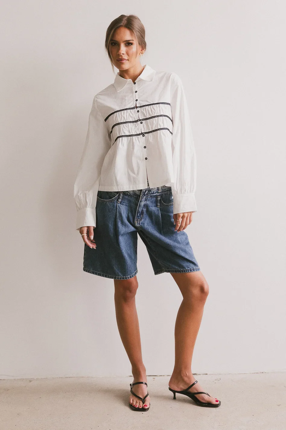 Effie Collared Blouse - FINAL SALE - Image 5