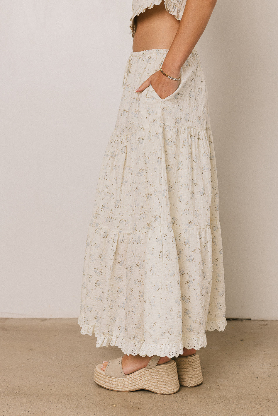 Eileen Floral Maxi Skirt - FINAL SALE - Image 3