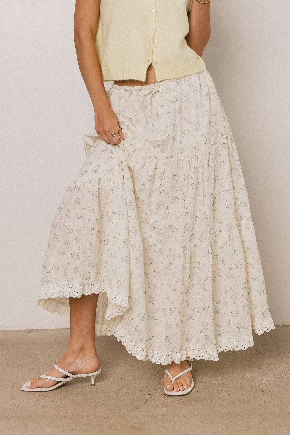Eileen Floral Maxi Skirt - FINAL SALE - Image 4