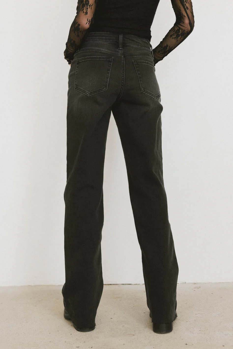 Eliana Wide Leg Jeans - FINAL SALE - Image 5