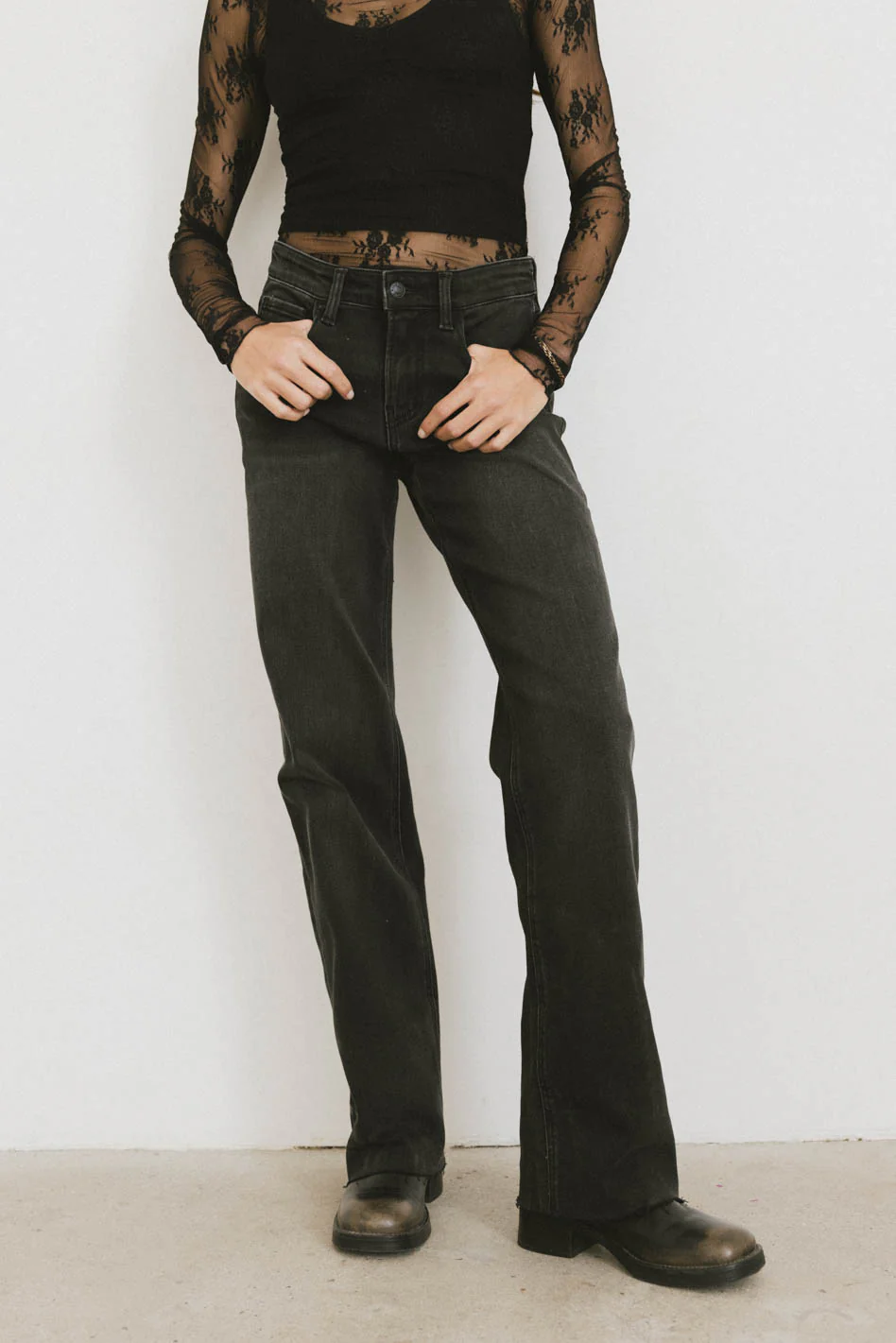 Eliana Wide Leg Jeans - FINAL SALE - Image 8