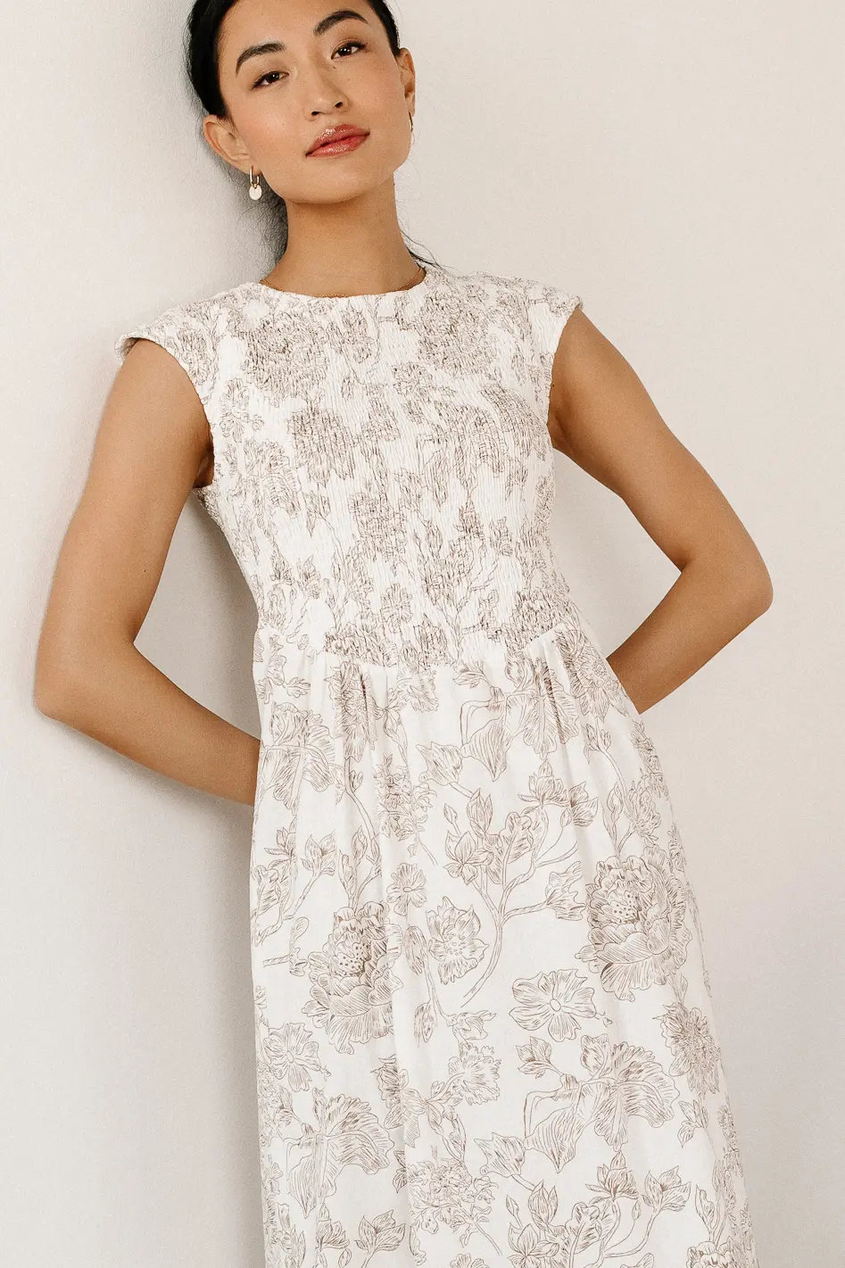 Elias Smocked Maxi Dress - Image 4