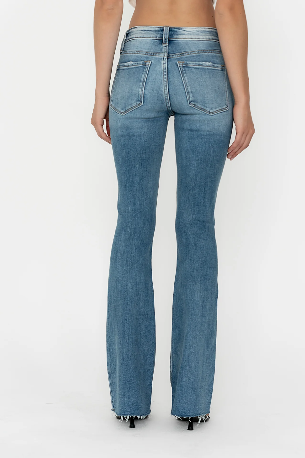 Eliza Studded Flare Jeans - Image 8