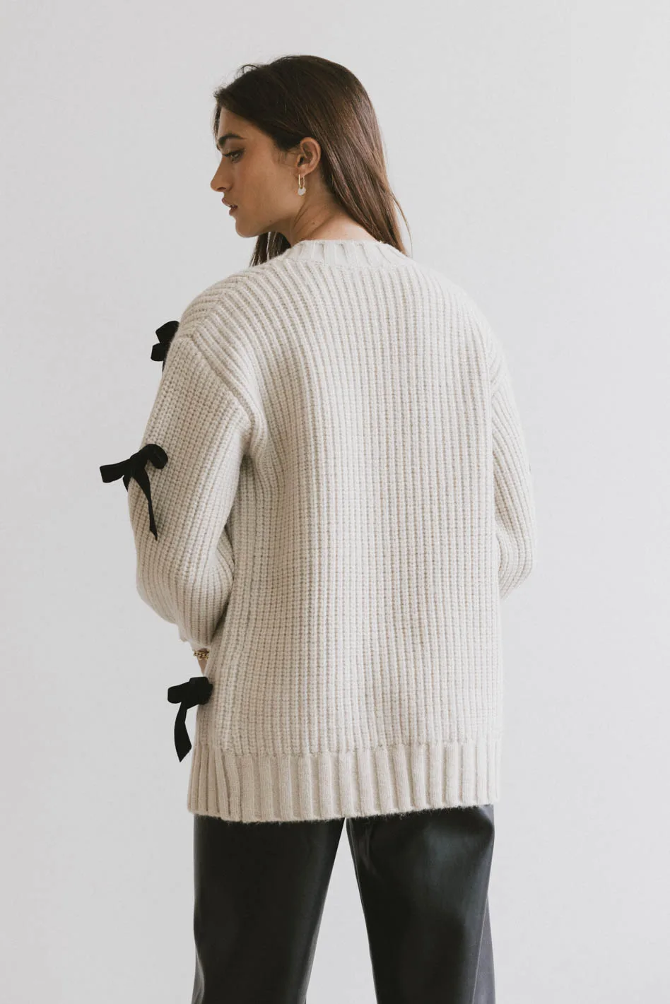 Ellery Bow Cardigan - FINAL SALE - Image 7