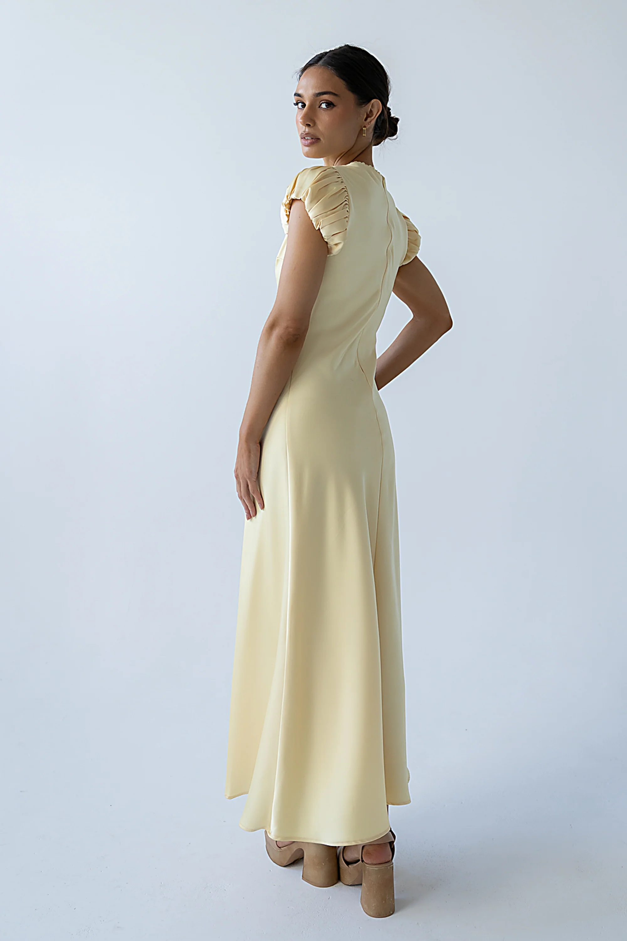 Ellianna Maxi Dress in Yellow - Image 3