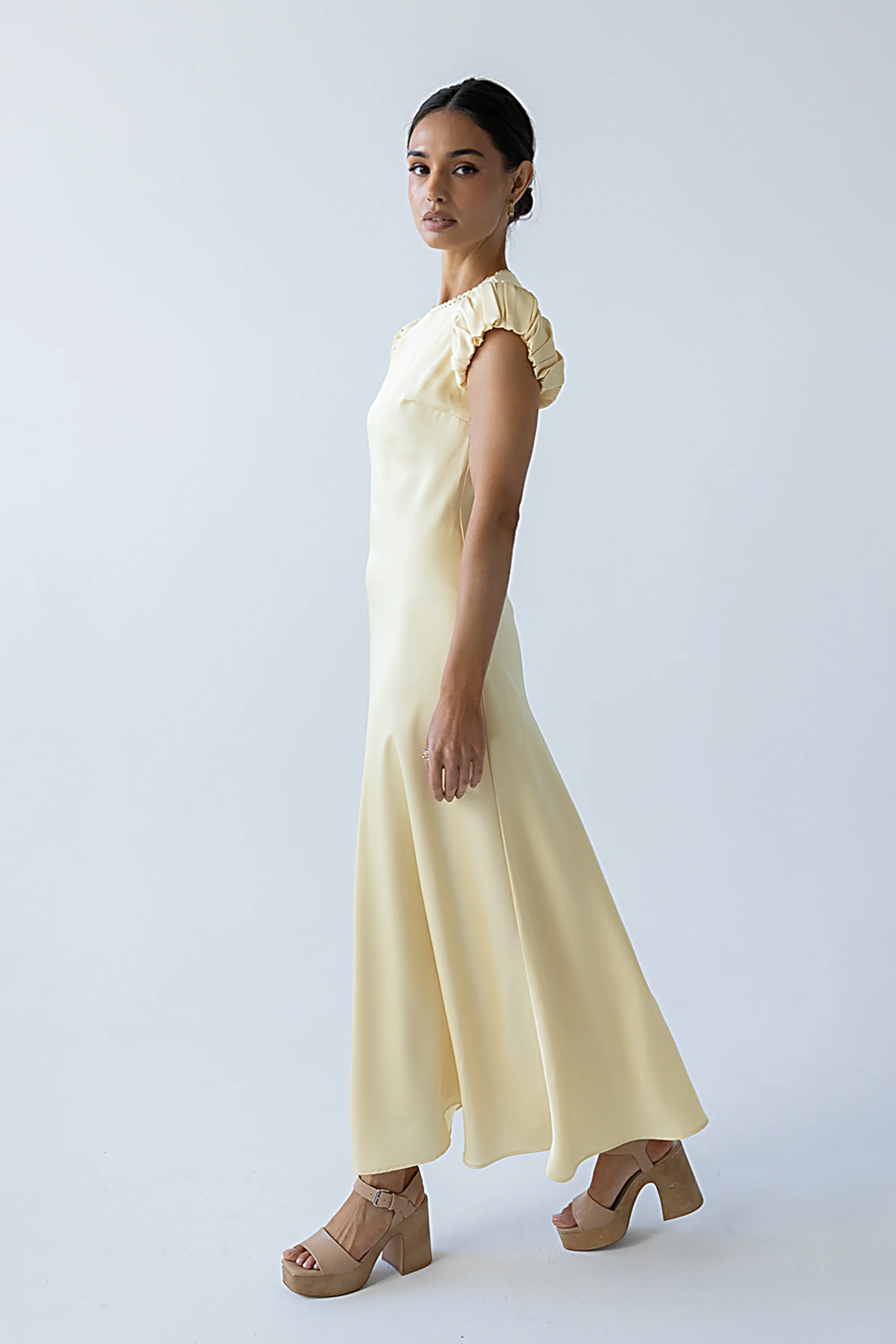 Ellianna Maxi Dress in Yellow - Image 5