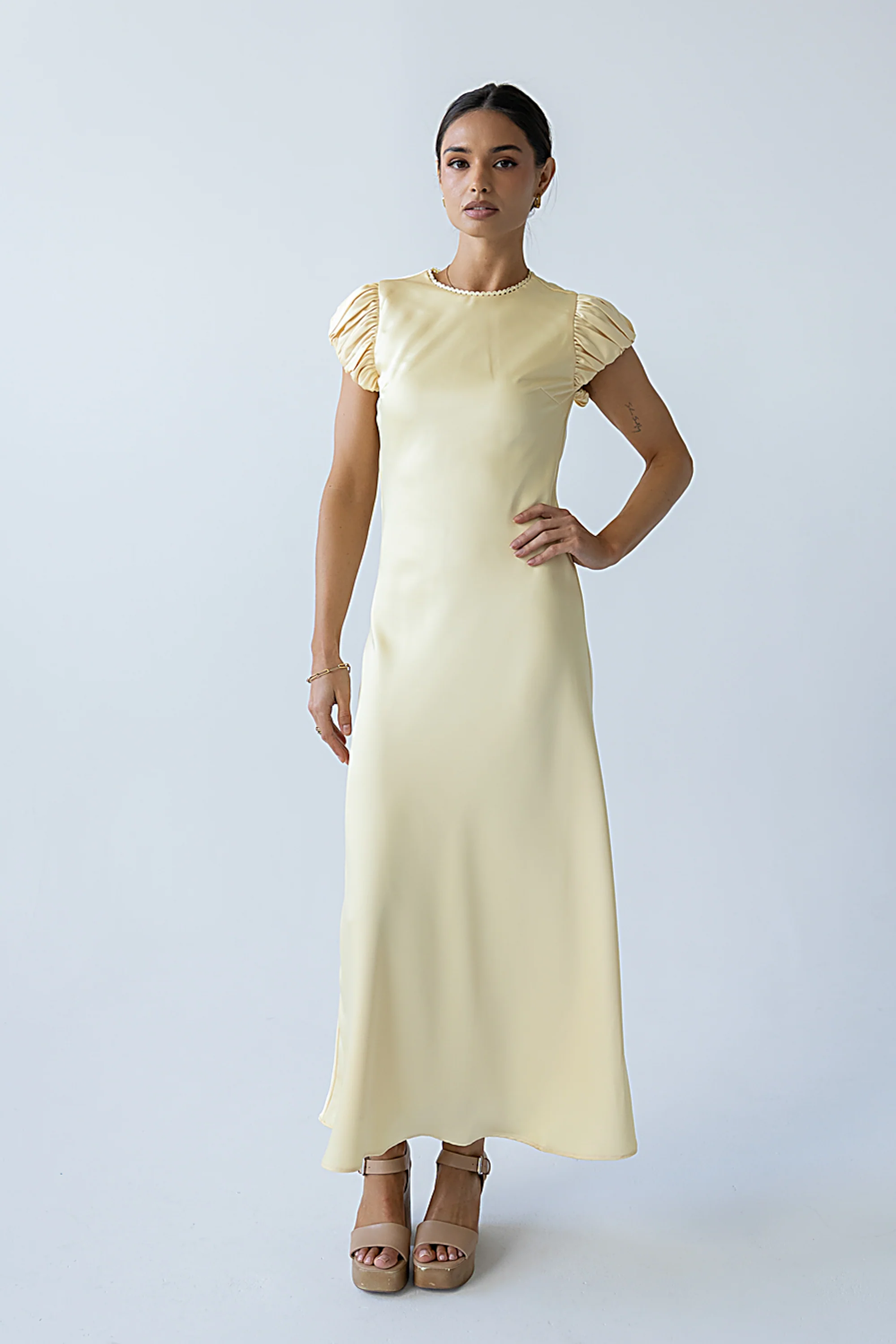 Ellianna Maxi Dress in Yellow - Image 8