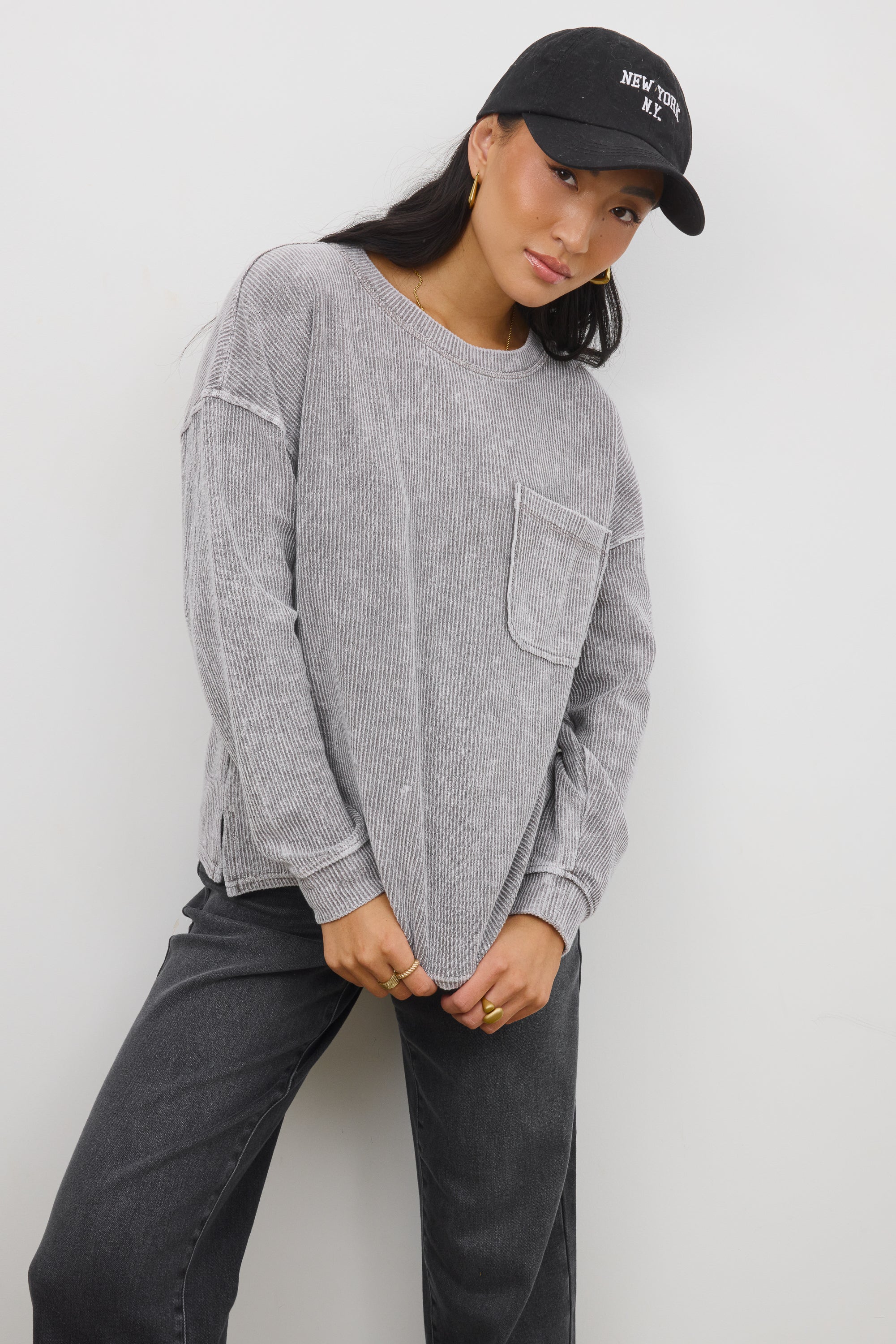 Ellie Oversized Knit Top - FINAL SALE - Image 4