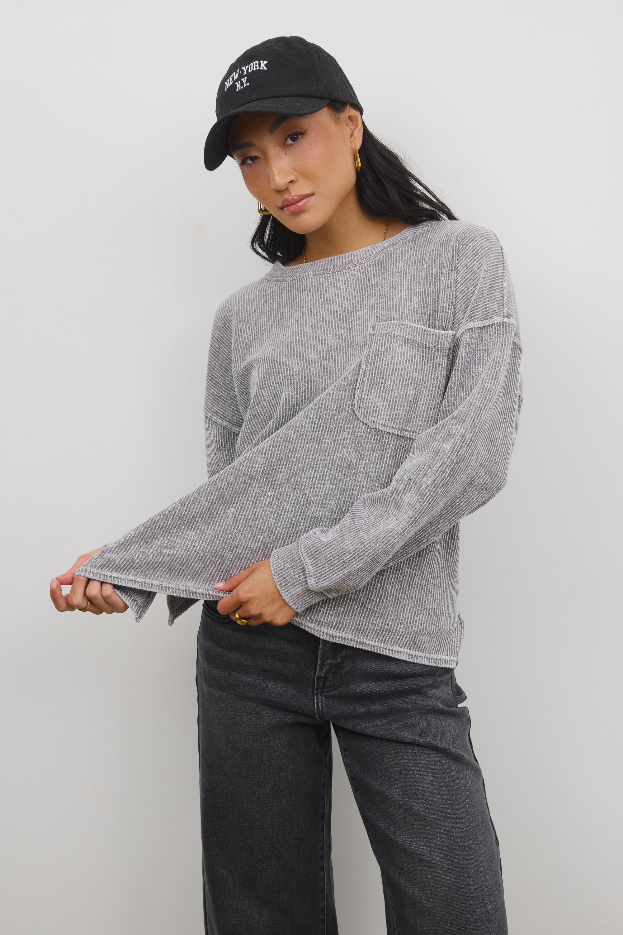 Ellie Oversized Knit Top - FINAL SALE - Image 5