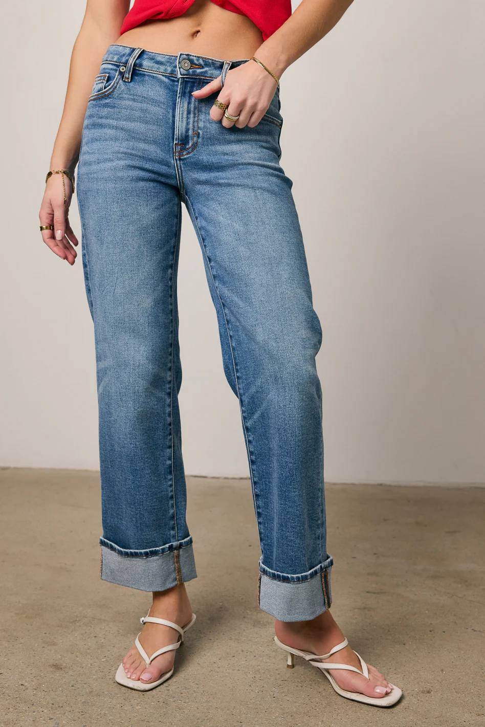 Emerson Straight Leg Jeans - FINAL SALE - Image 3