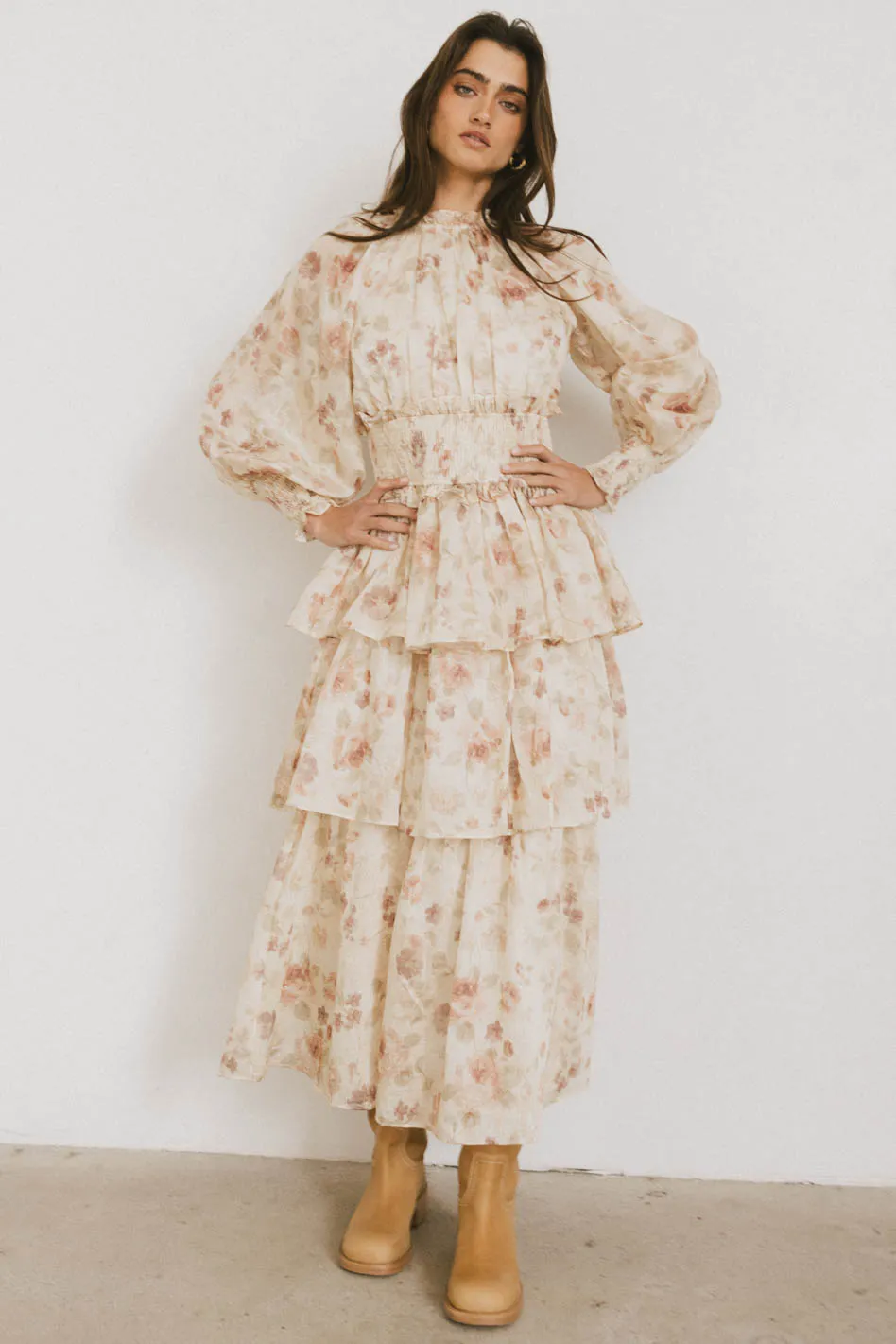 Evangeline Tiered Maxi Dress - FINAL SALE - Image 3