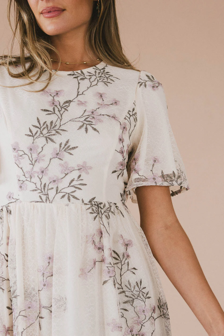 Evelise Floral Midi Dress - FINAL SALE - Image 2