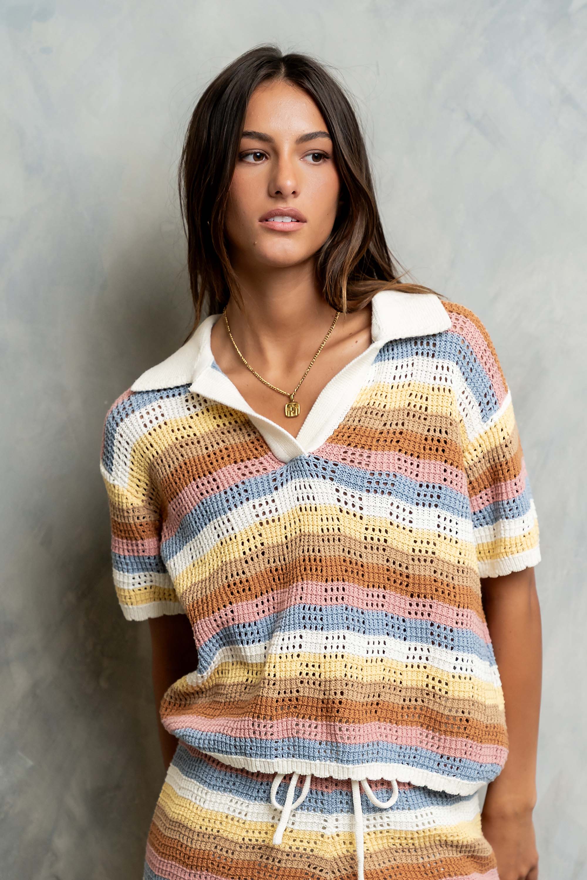 Evie Striped Top - Image 3