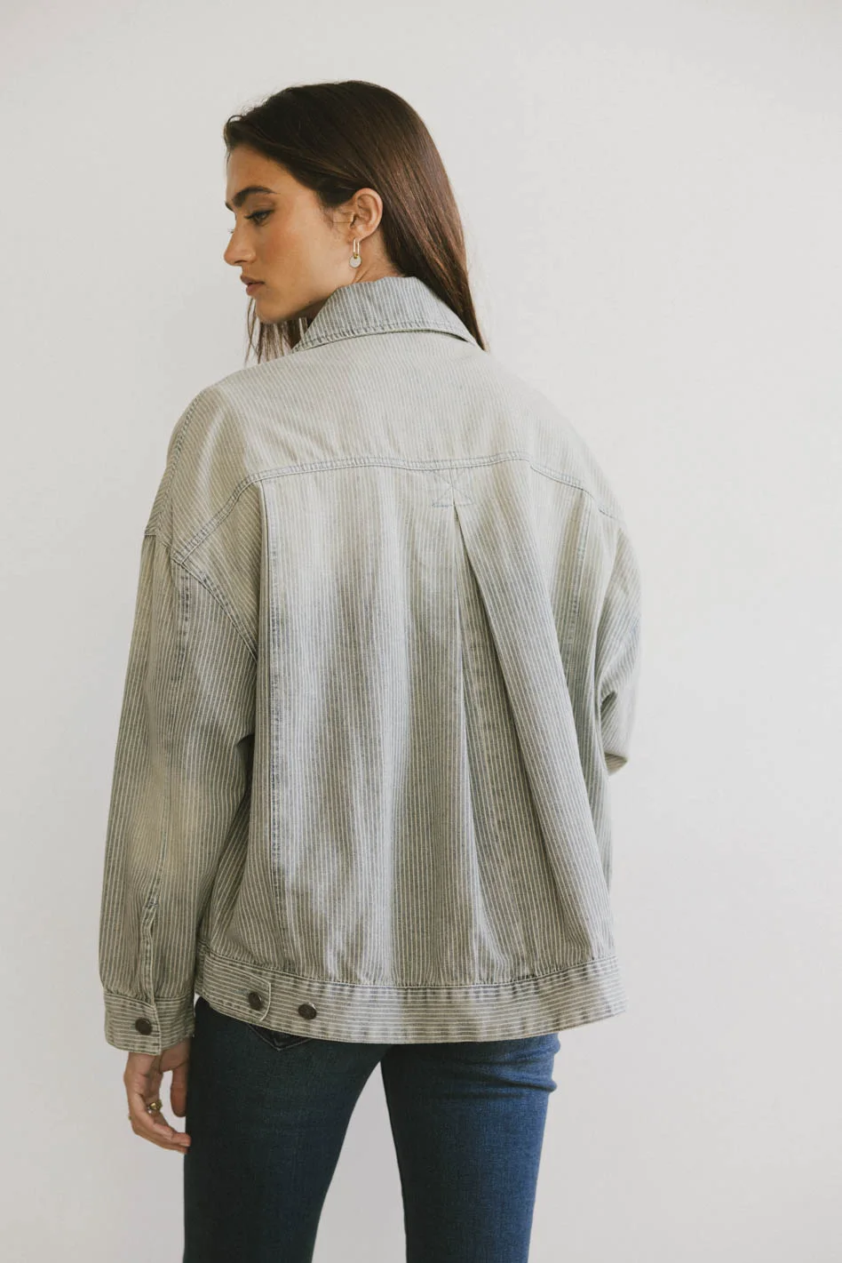 Evra Light Wash Denim Jacket - Image 2