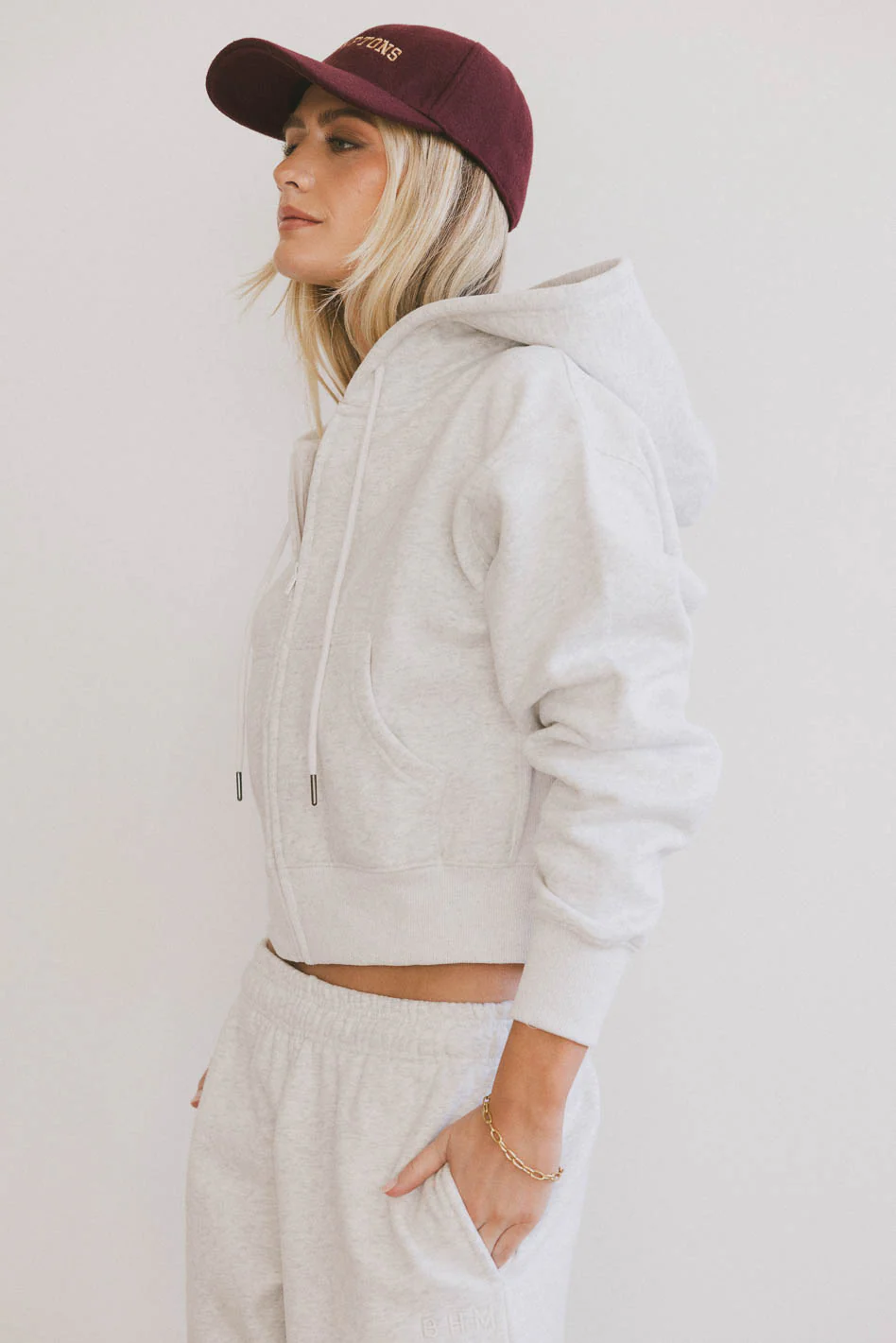 Ezra Zip Up in Grey - FINAL SALE - Image 4