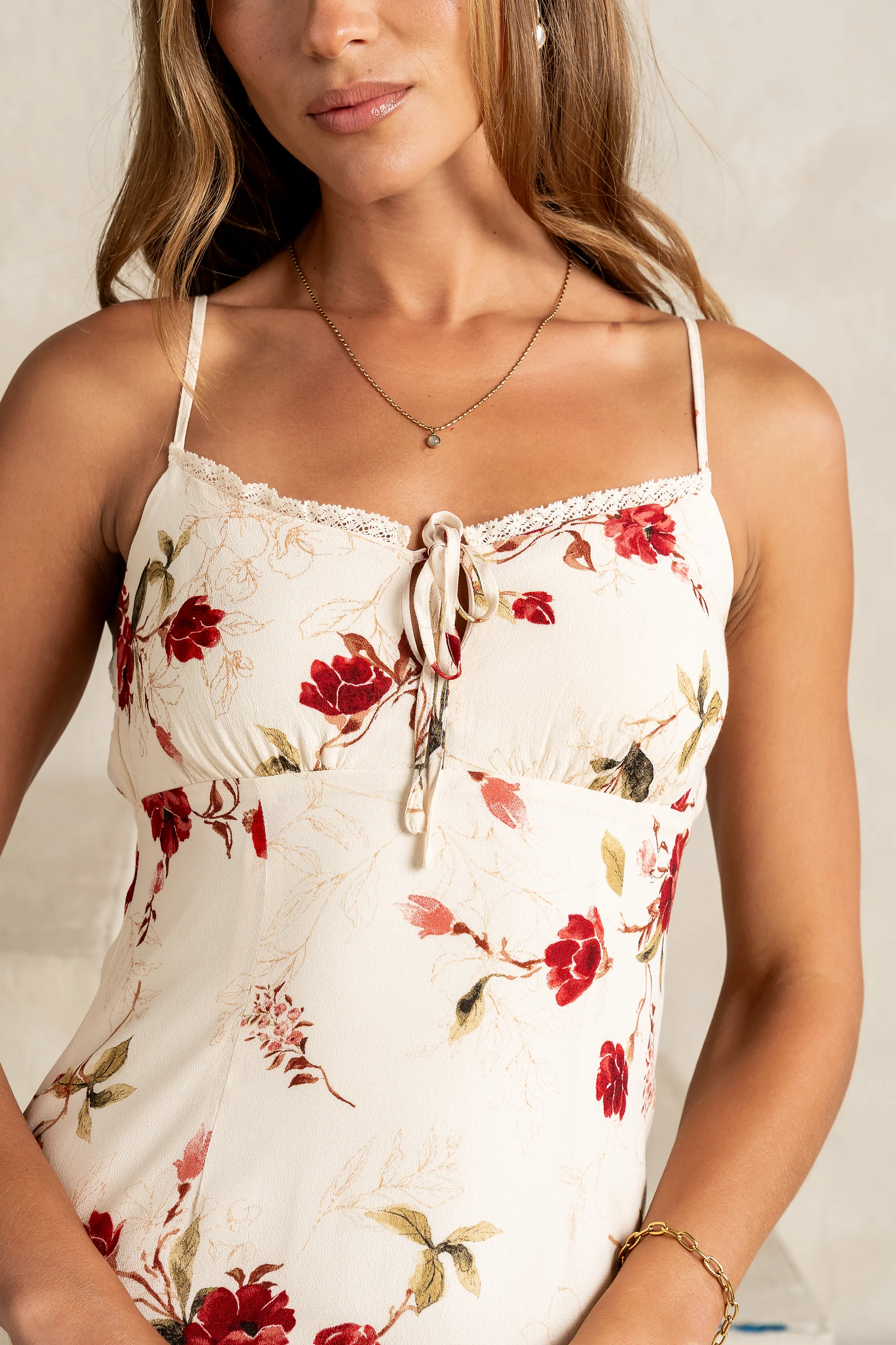 Faith Floral Midi Dress - FINAL SALE - Image 4
