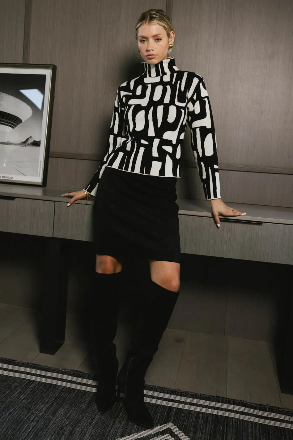 Fér Böhme Abstract Sweater - FINAL SALE - Image 3