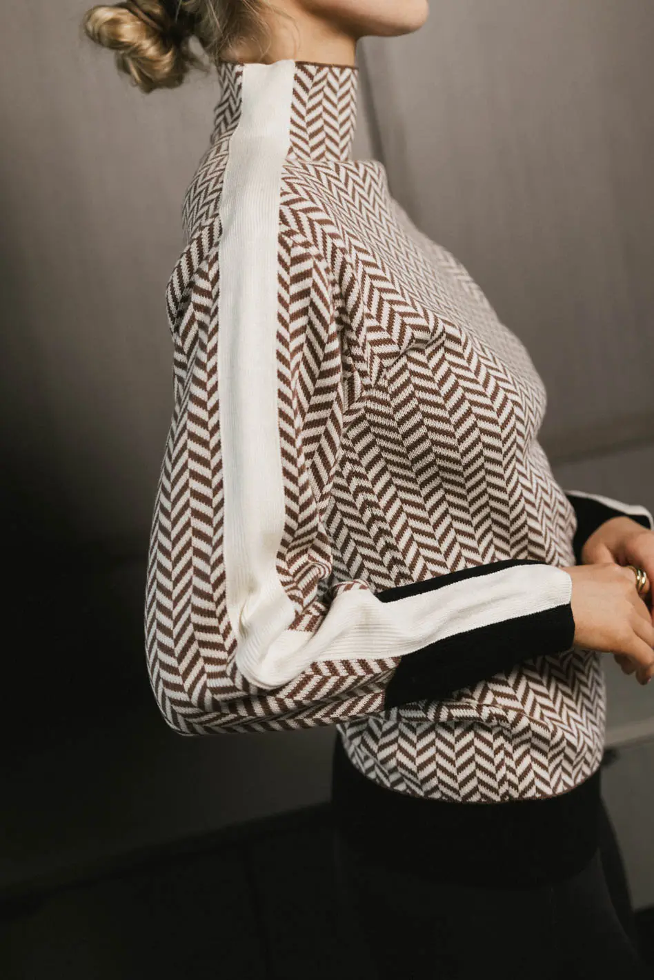 Fér Böhme Herringbone Sweater - FINAL SALE - Image 3