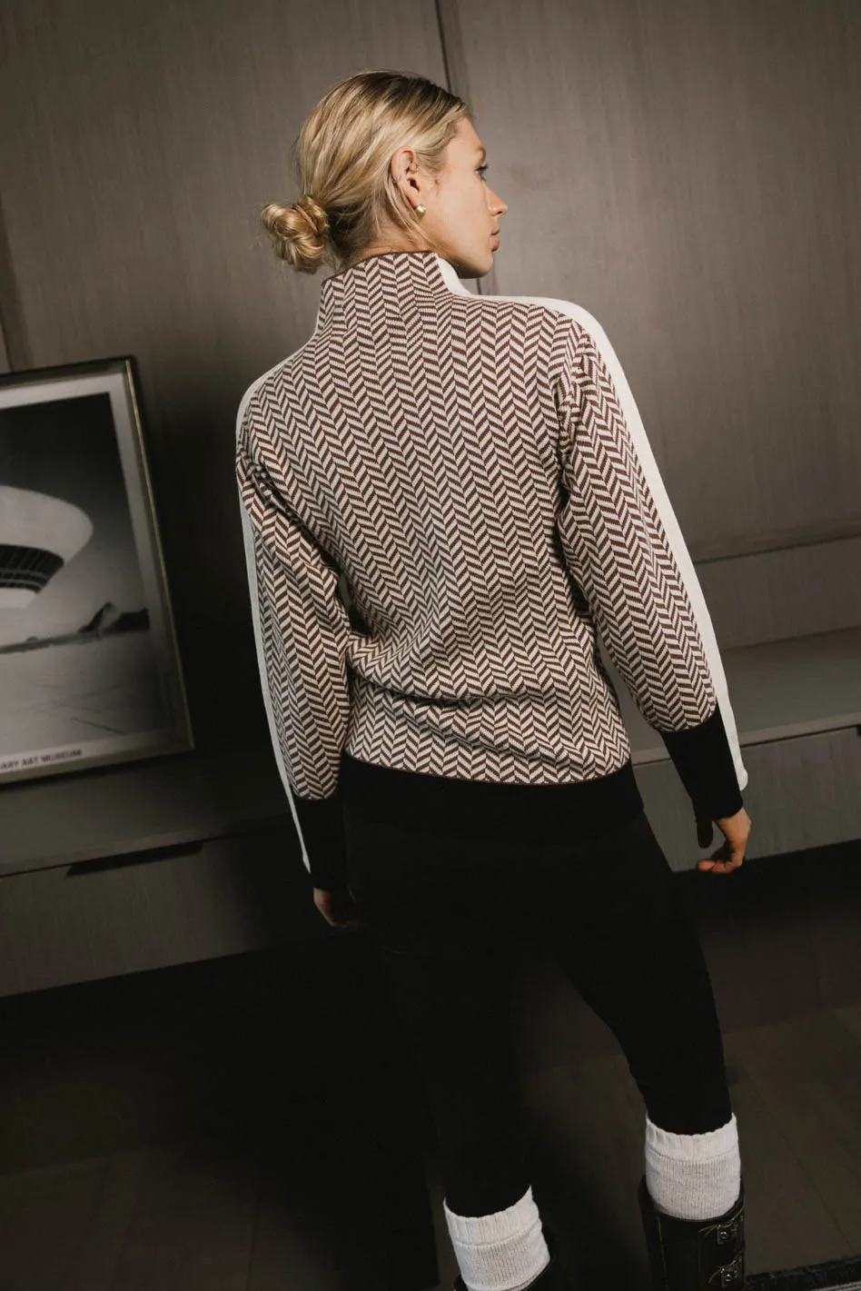 Fér Böhme Herringbone Sweater - FINAL SALE - Image 5