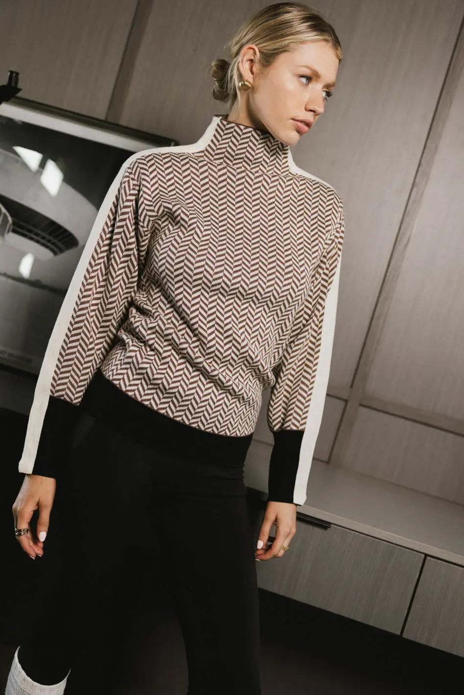 Fér Böhme Herringbone Sweater - FINAL SALE - Image 6
