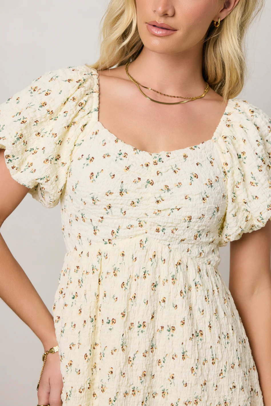 Finley Floral Mini Dress - FINAL SALE - Image 2