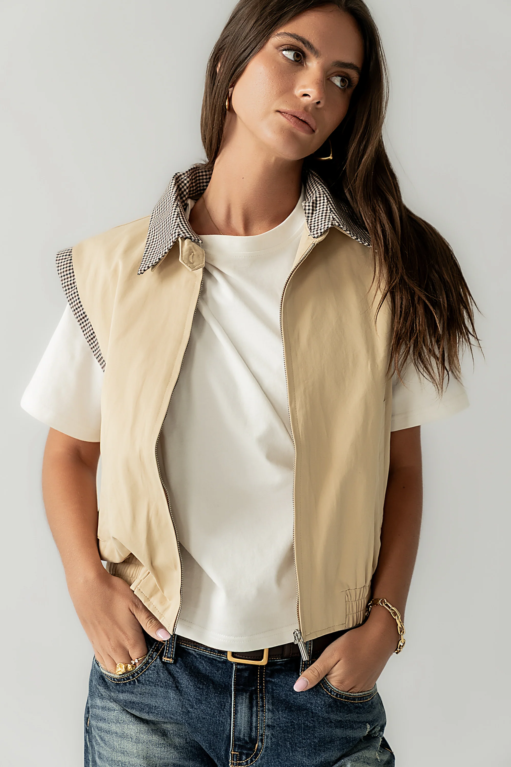 Finn Contrast Vest - FINAL SALE - Image 9