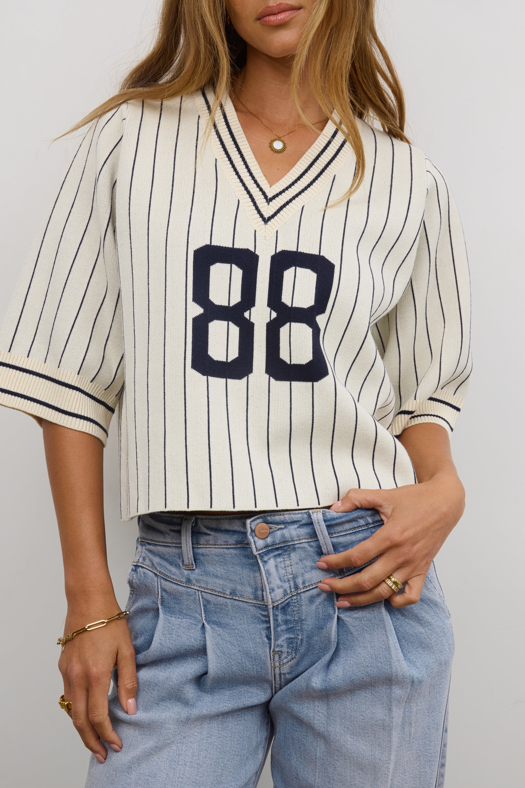 First Base Oversized Sweater - FINAL SALE - Image 2