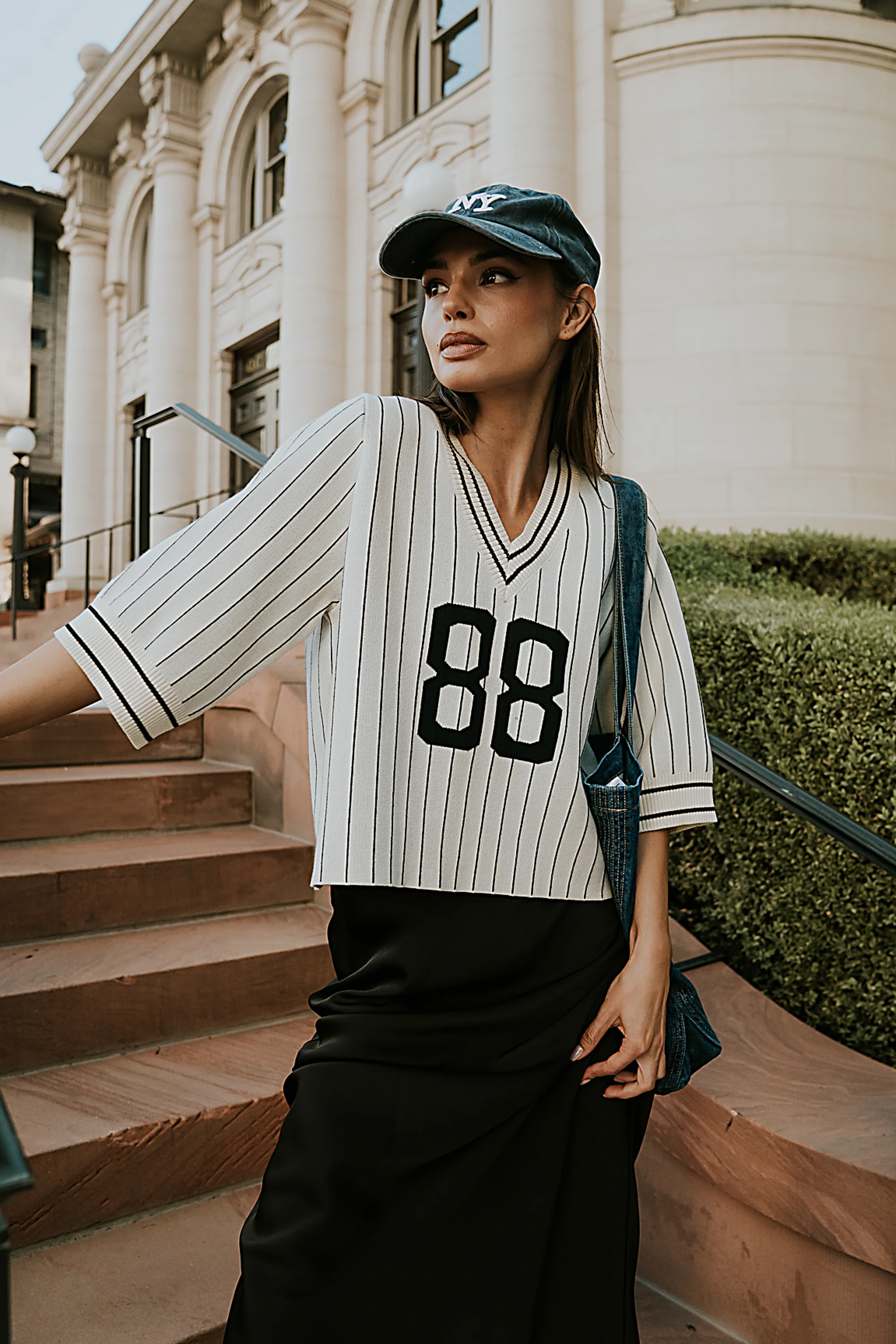 First Base Oversized Sweater - FINAL SALE - Image 3