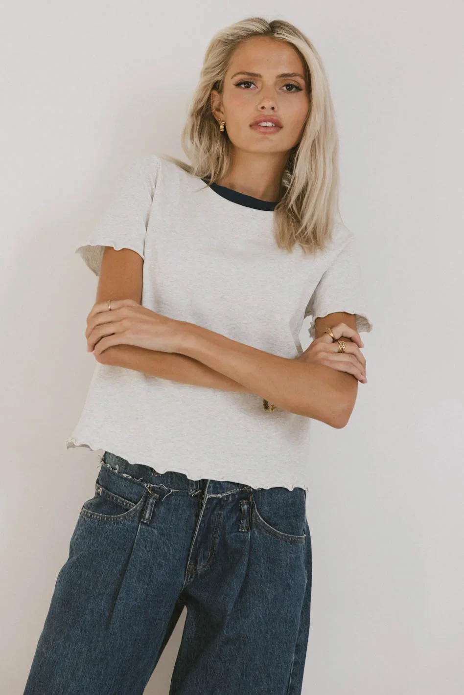 Florence Lettuce Edge Tee - FINAL SALE - Image 4