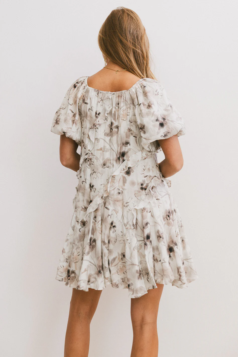 Florence Ruffled Mini Dress - FINAL SALE - Image 6
