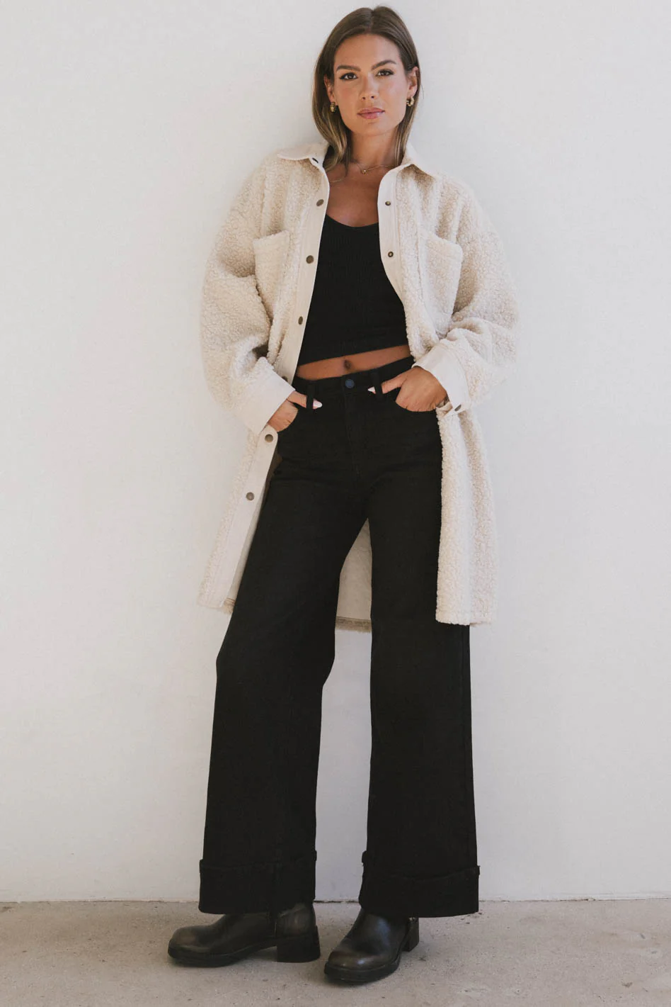 Francine Wide Leg Jeans - FINAL SALE - Image 6