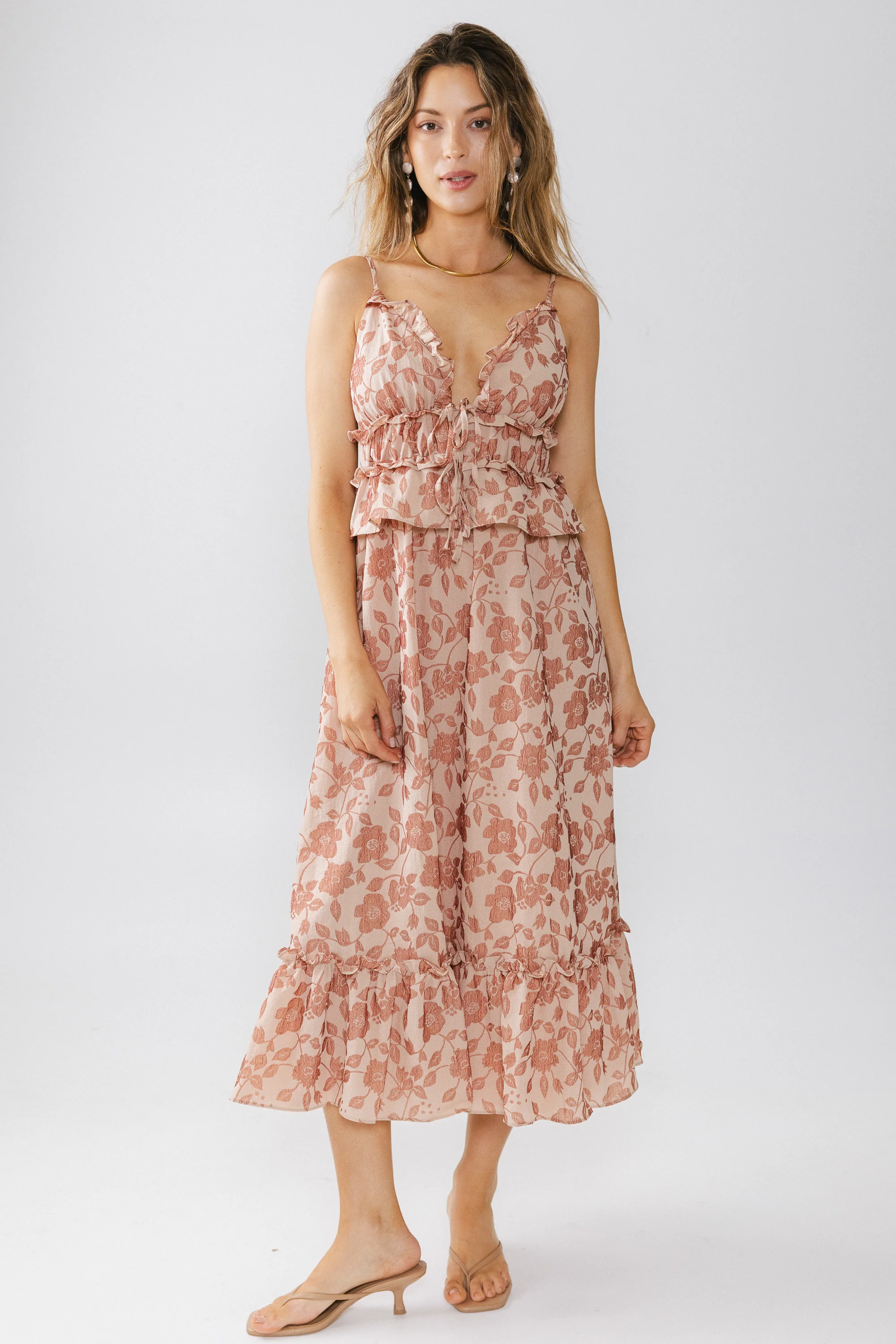 Francis Floral Midi Dress - FINAL SALE - Image 10