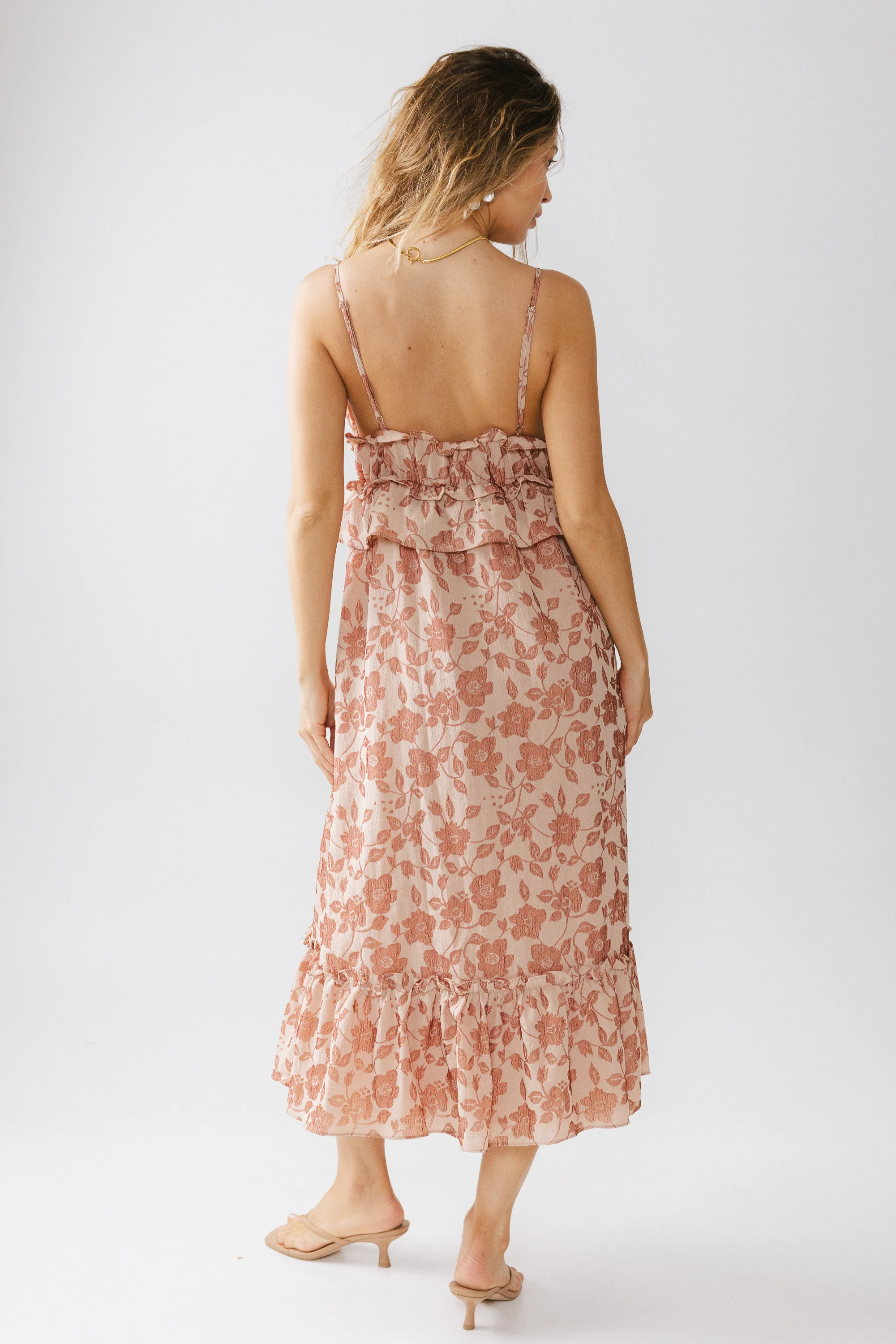 Francis Floral Midi Dress - FINAL SALE - Image 11