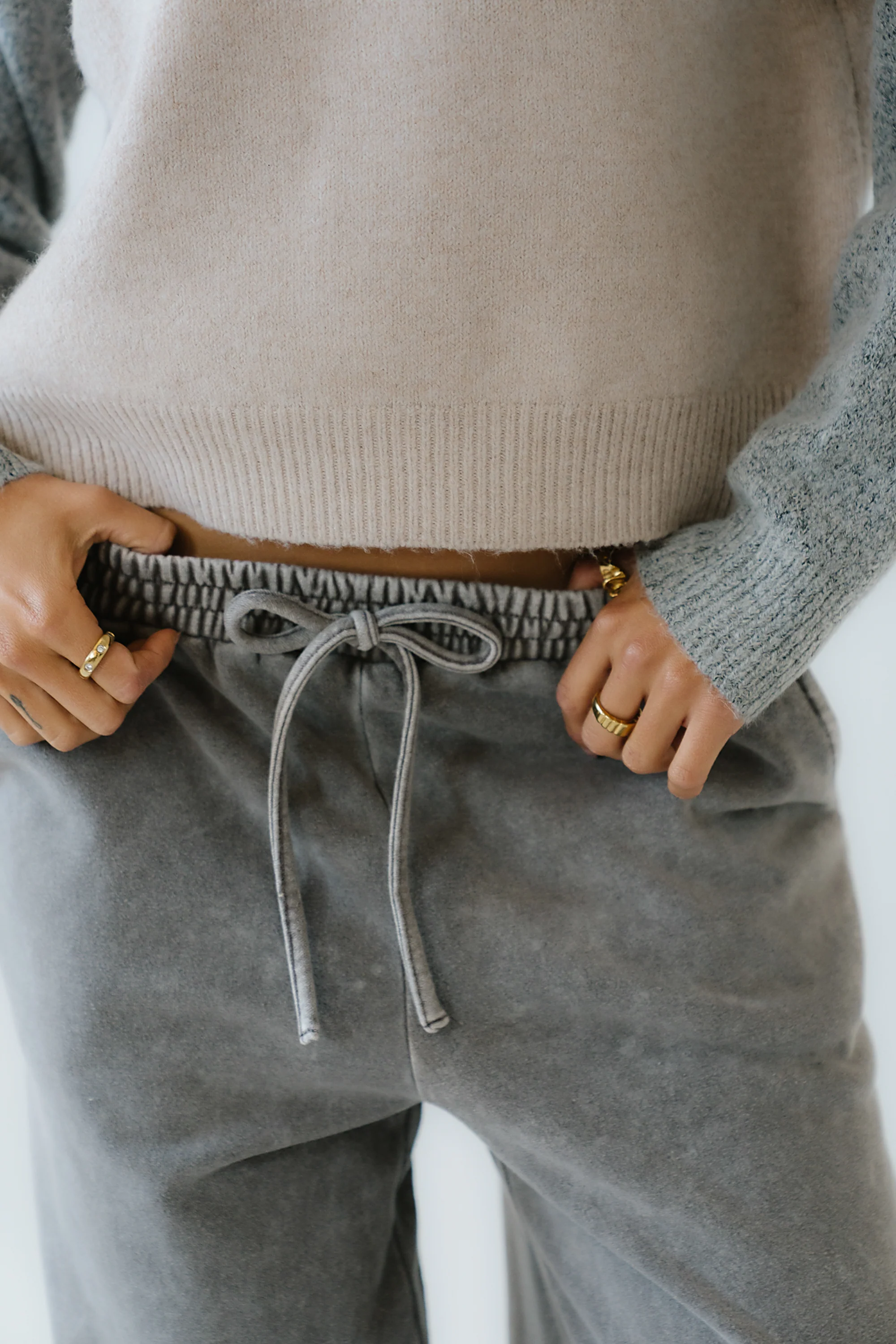 Franny Wide Leg Sweatpants - FINAL SALE - Image 3