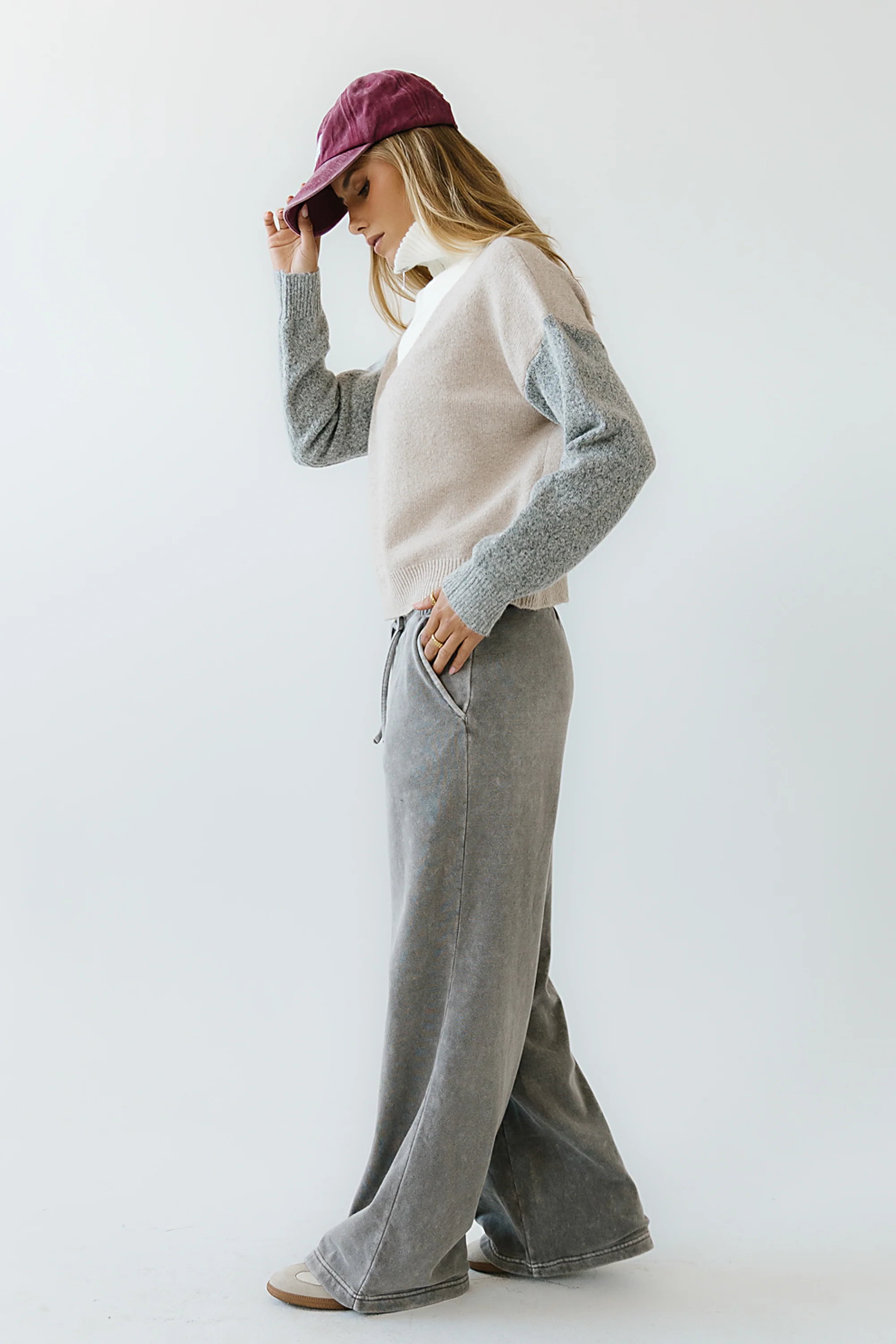 Franny Wide Leg Sweatpants - FINAL SALE - Image 5